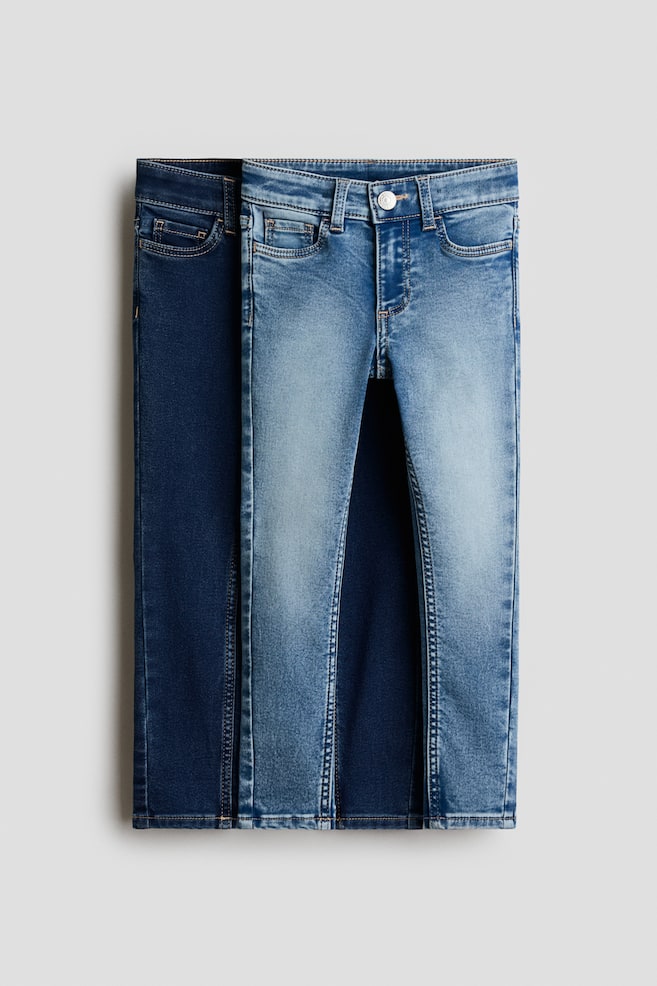Lot de 2 Supersoft Skinny Fit Jeans - Bleu denim/bleu denim foncé/Bleu denim foncé/noir denim/Bleu denim/noir denim/Bleu denim/bleu denim clair - 1