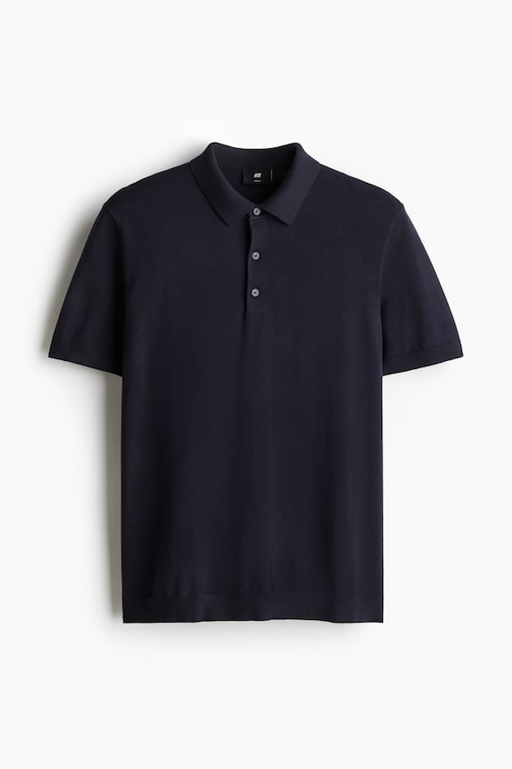 Мужские рубашки H&M Slim Fit Polo Shirt