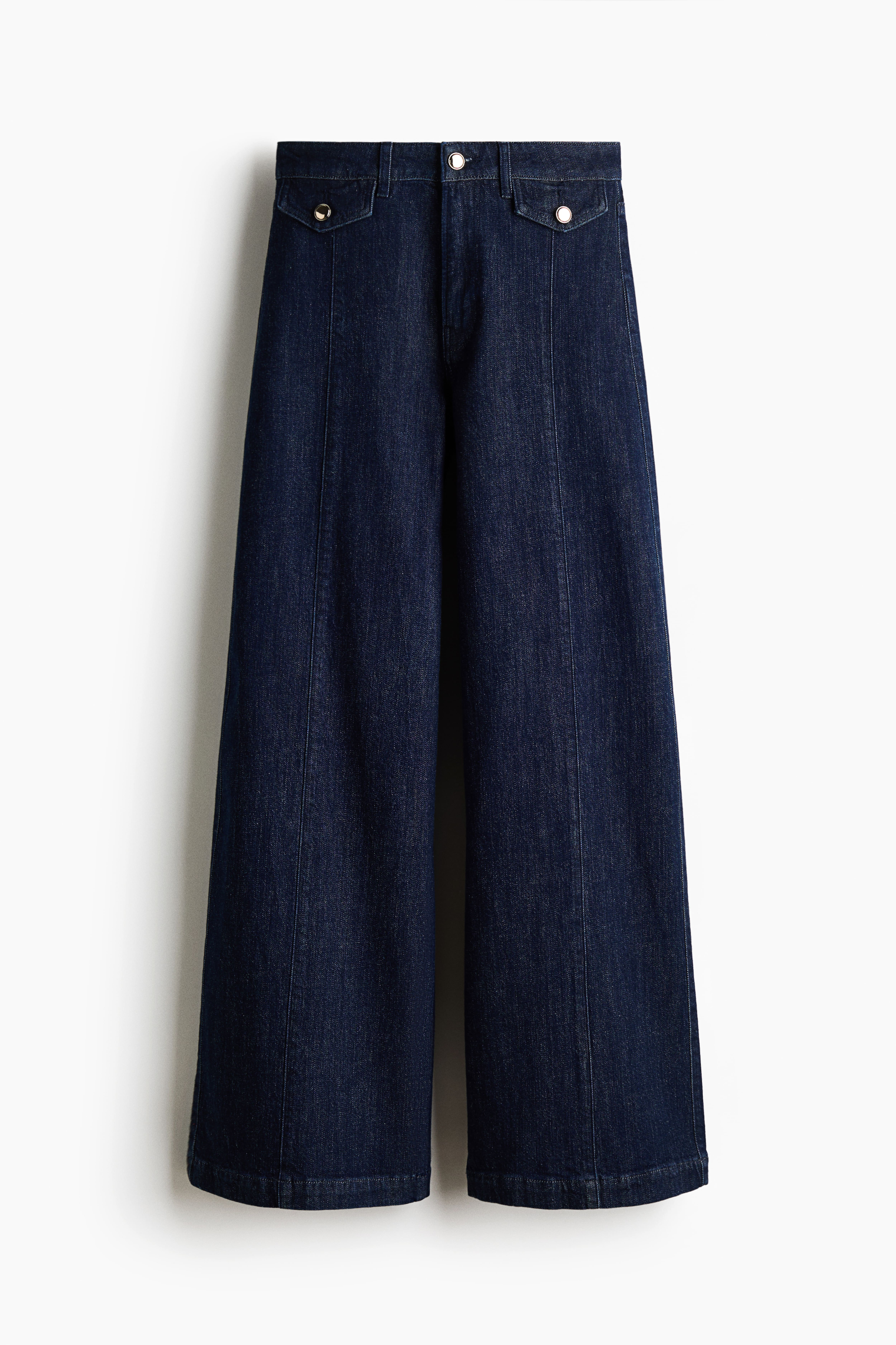 Wide High Jeans