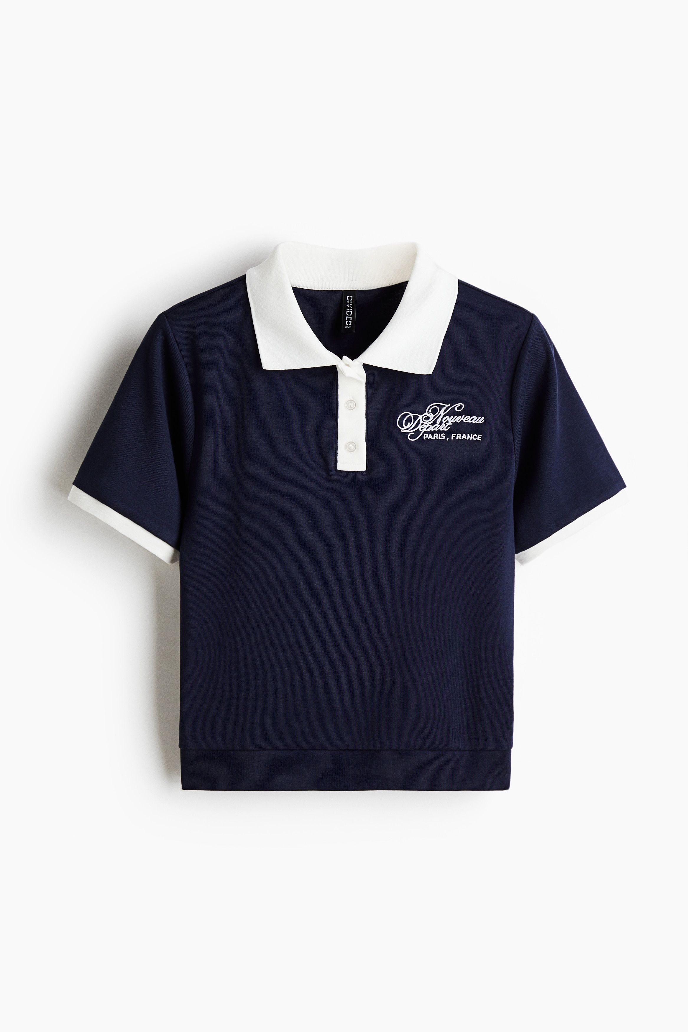 Cotton polo shirt