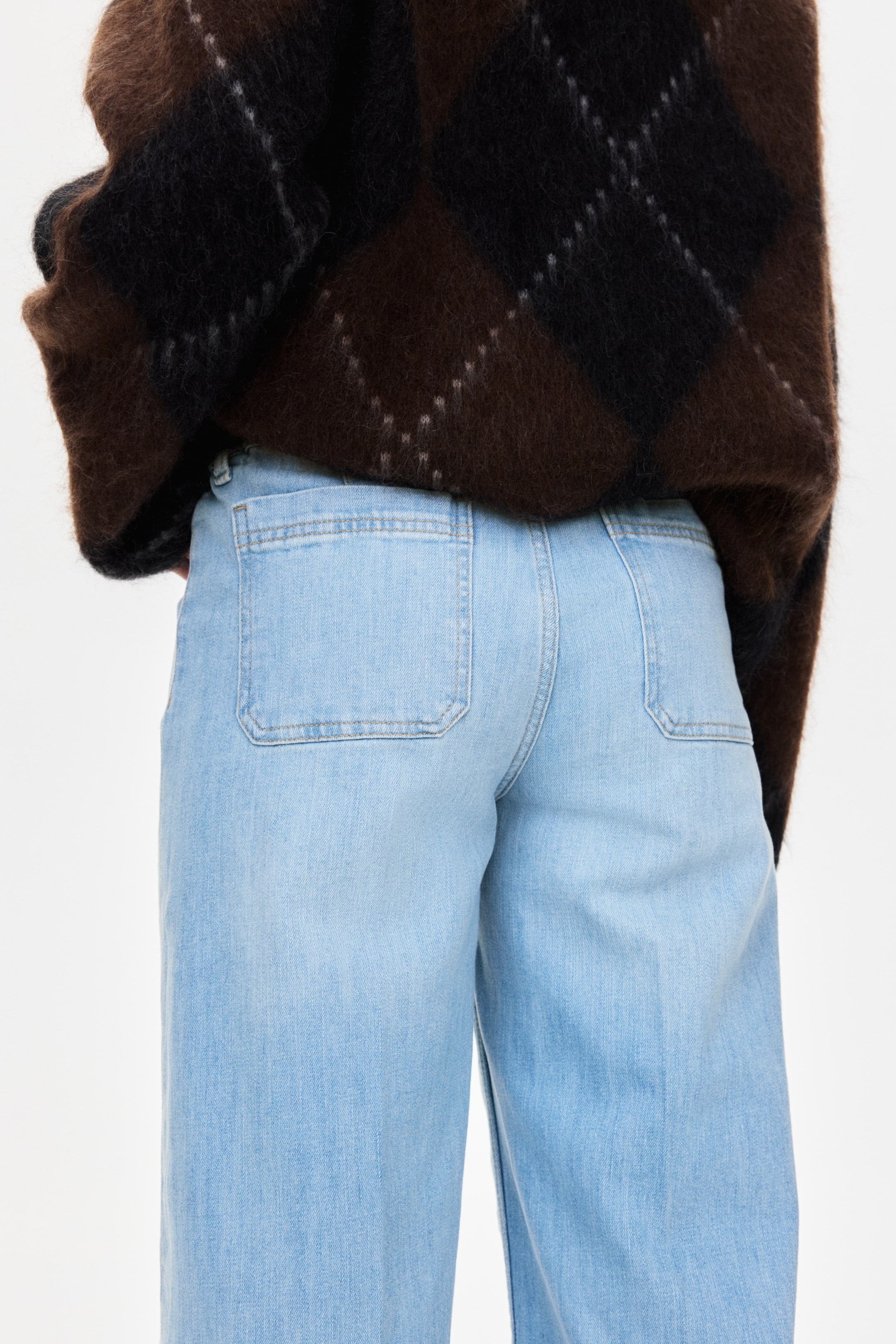 MAMA Wide Leg Jeans