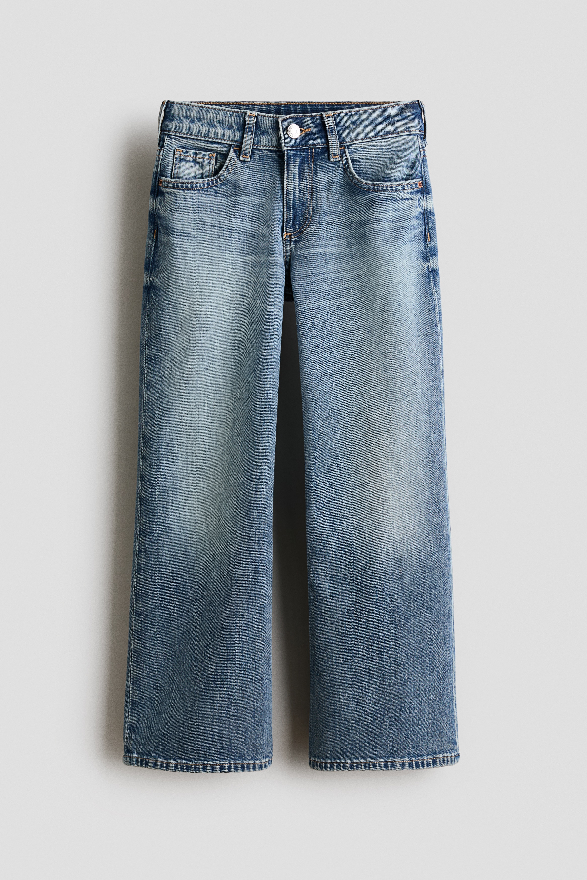 Jean ample coupe bottillon - Bleu denim/Gris denim foncé/Bleu denim/Bleu denim/Gris denim/Gris clair délavé/Bleu denim/Bleu denim/Noir denim