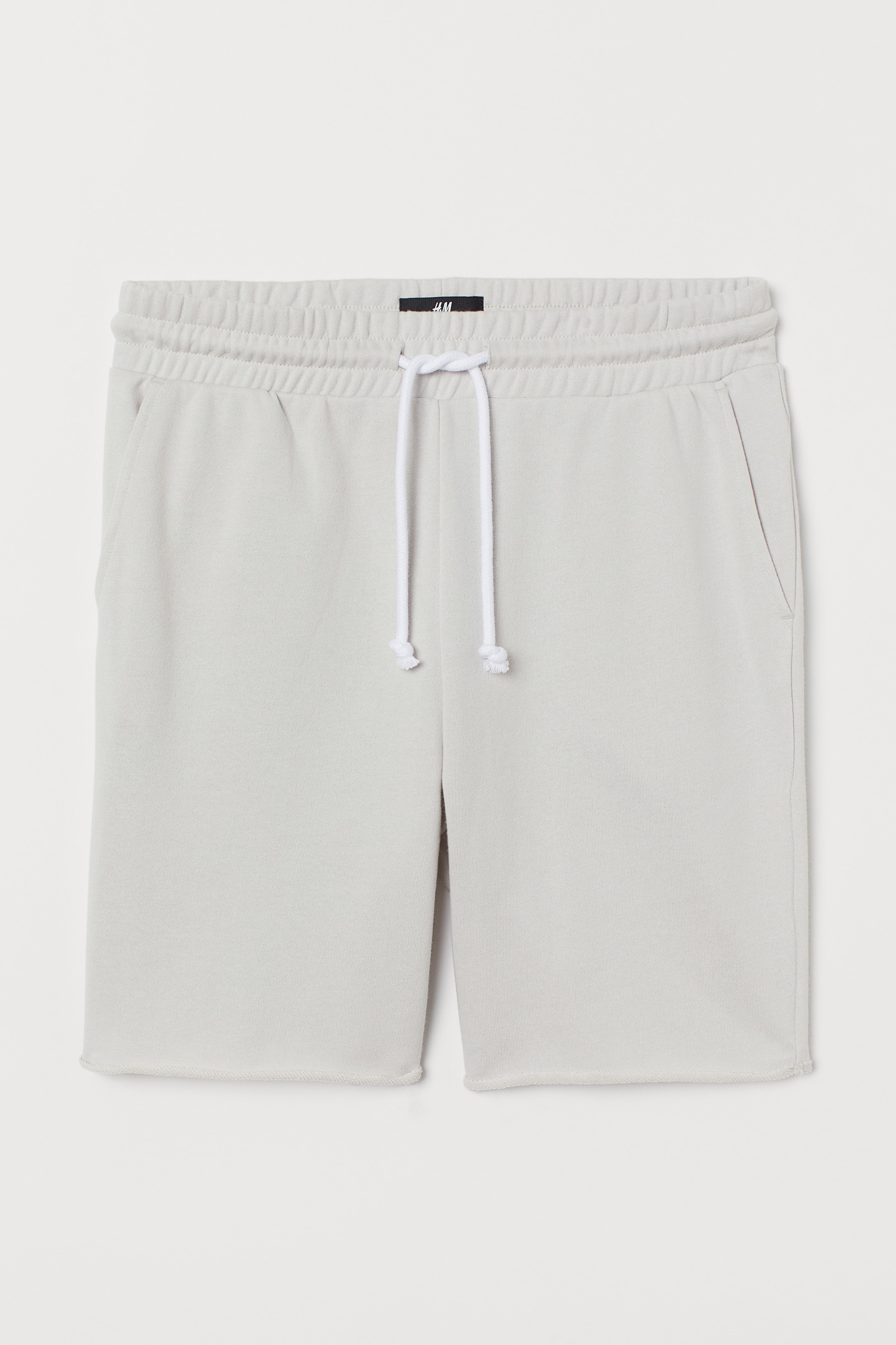 Regular Fit Sweatshorts - Regular waist - Light gray - Men | H&M US