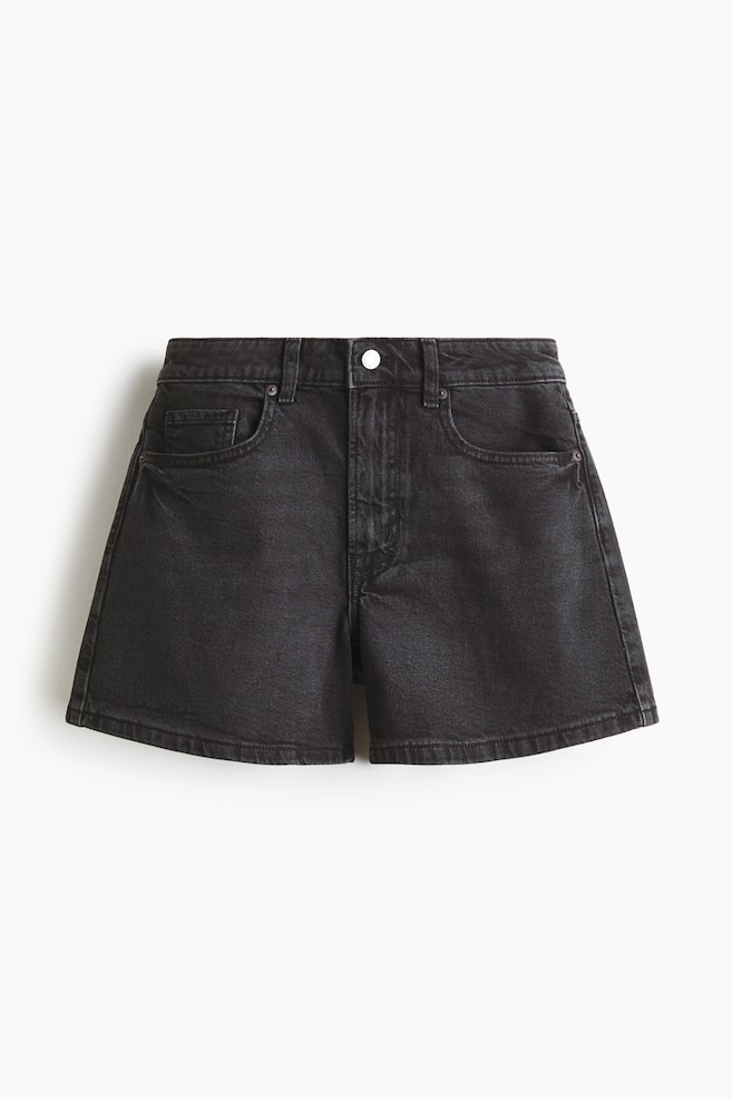 Jeansshort - Washed zwart/Licht denimblauw/Denimblauw/Donker denimblauw - 1
