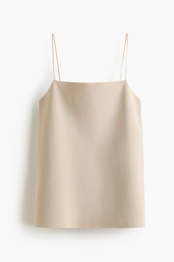Женские топы H&M Fine-Knit Strappy Top