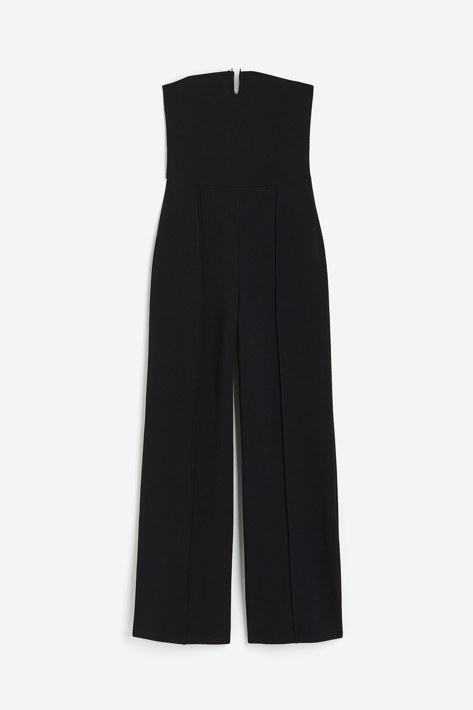 Bandeau jumpsuit - Black - 1