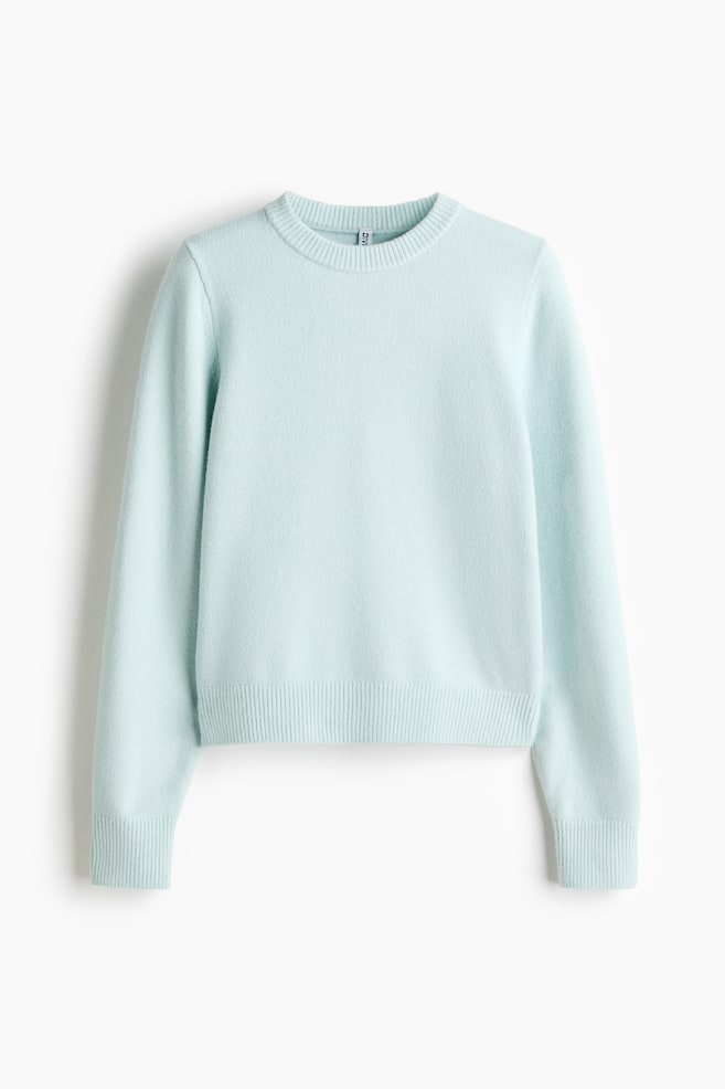 Sweater - Light turquoise - 1