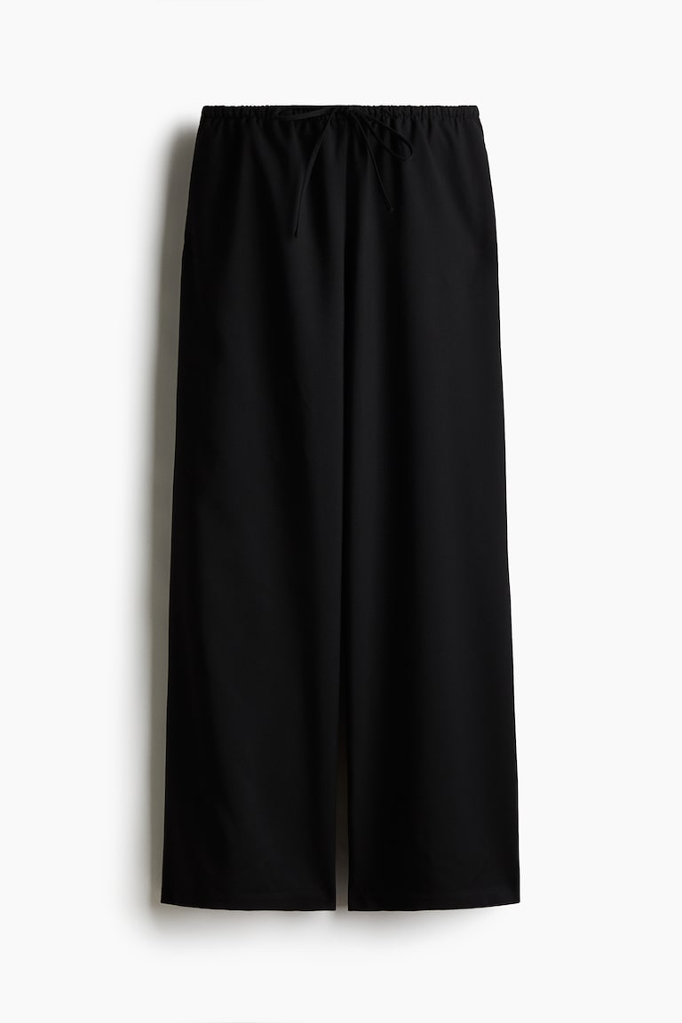 Pantalone od kepera s učkurom