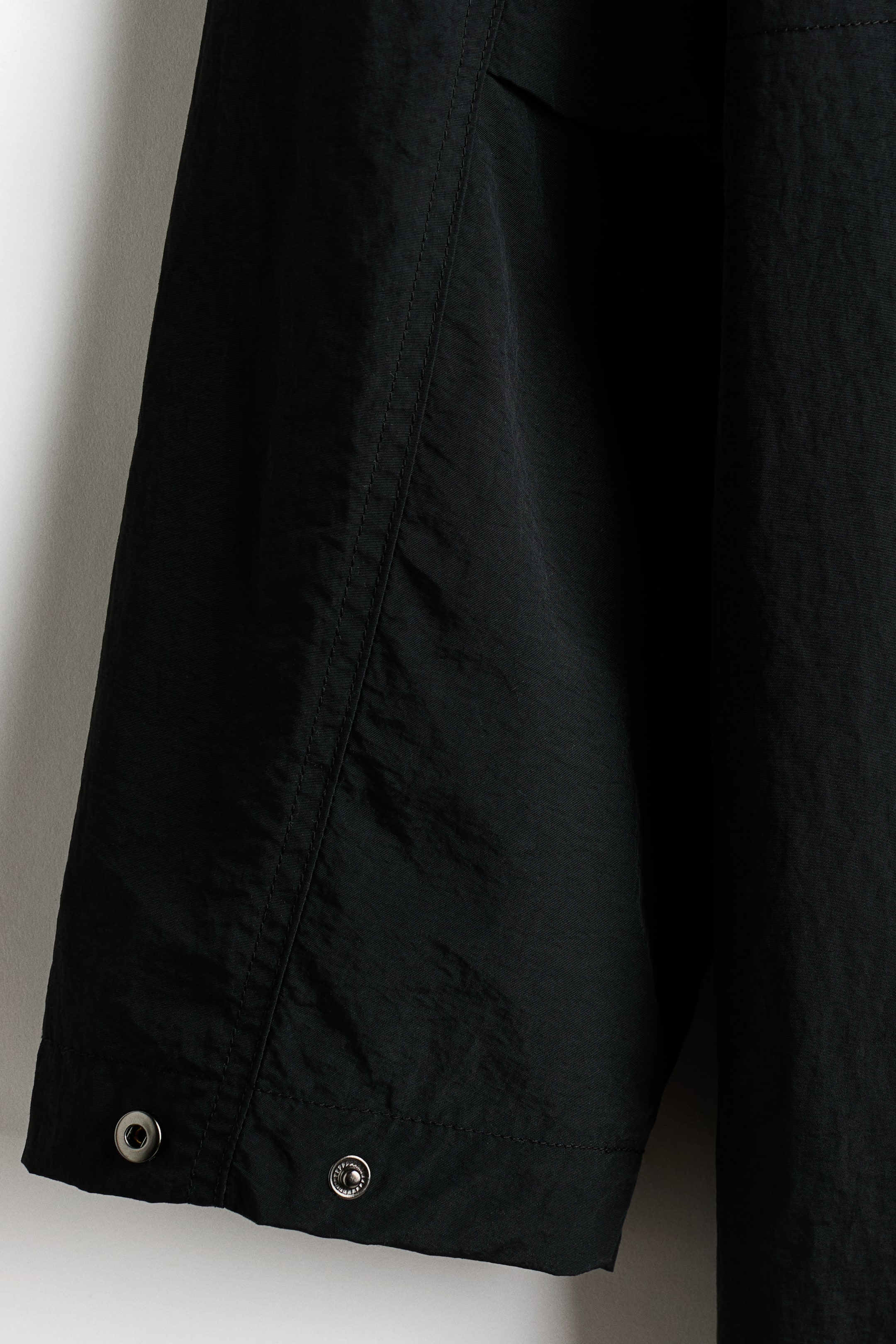 View larger image: Hooded nylon parka - Black - Men | H&M IN 6