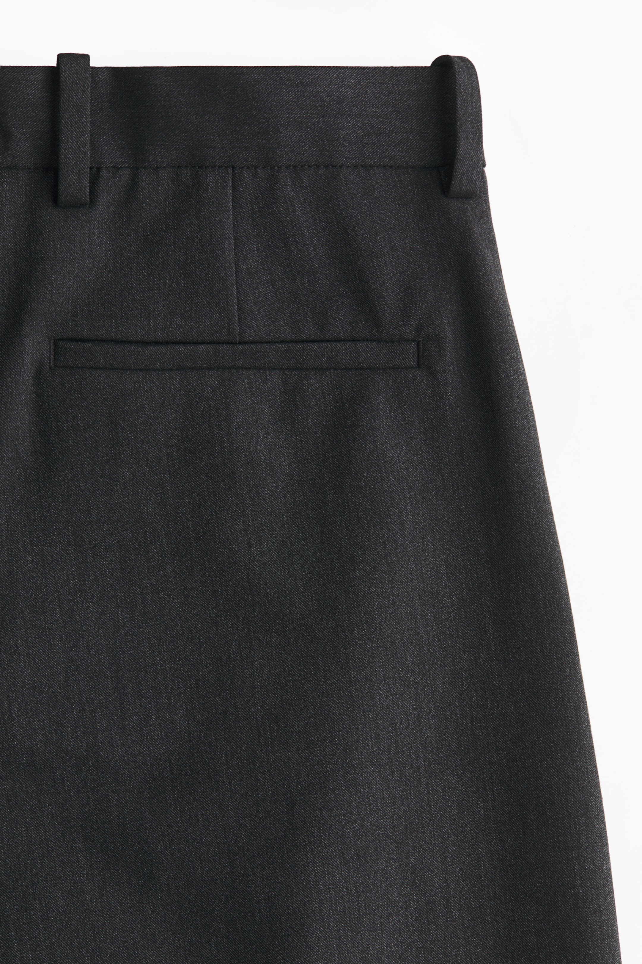 Loose-Fit Pleated Tailored Pants