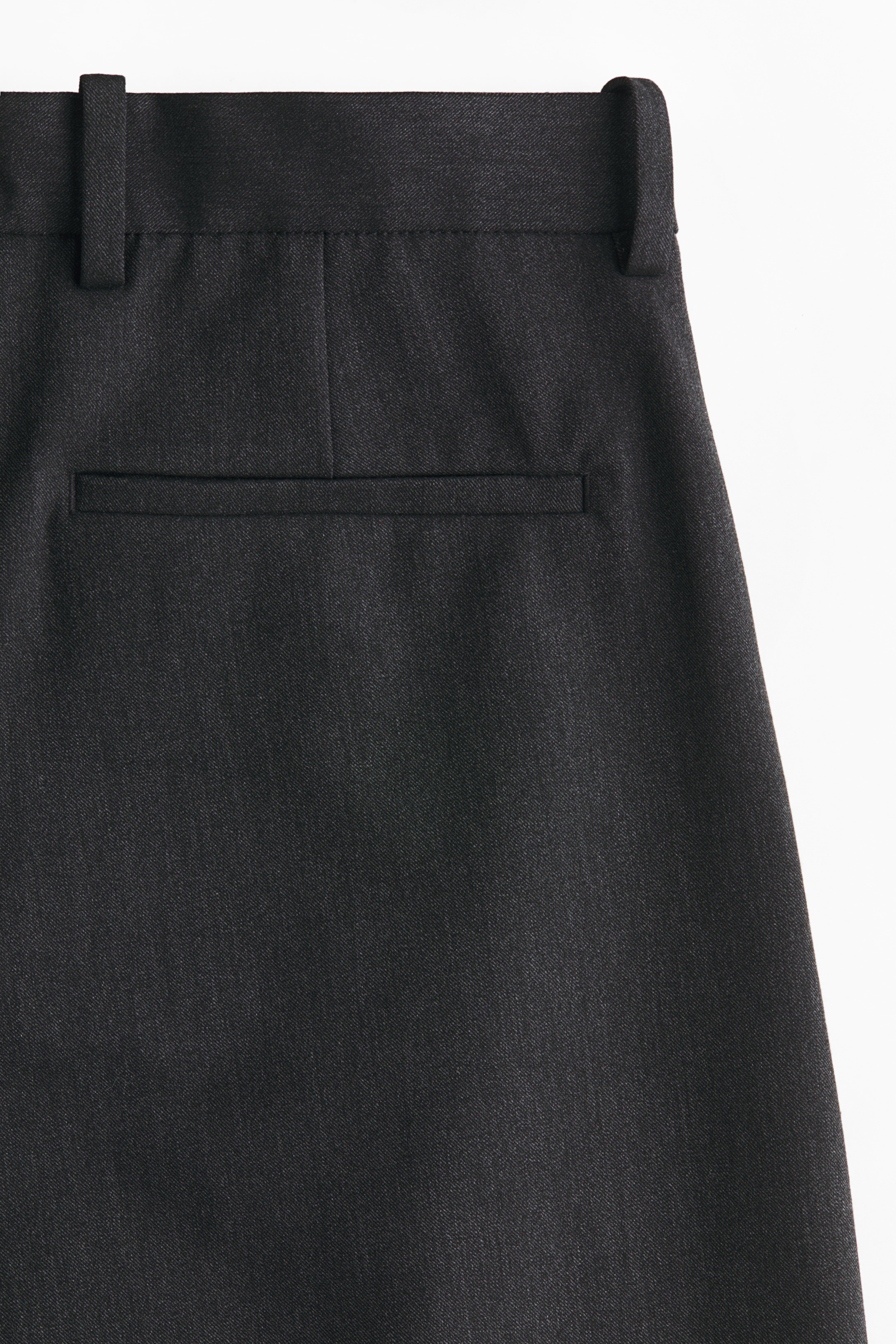Loose-Fit Pleated Tailored Pants