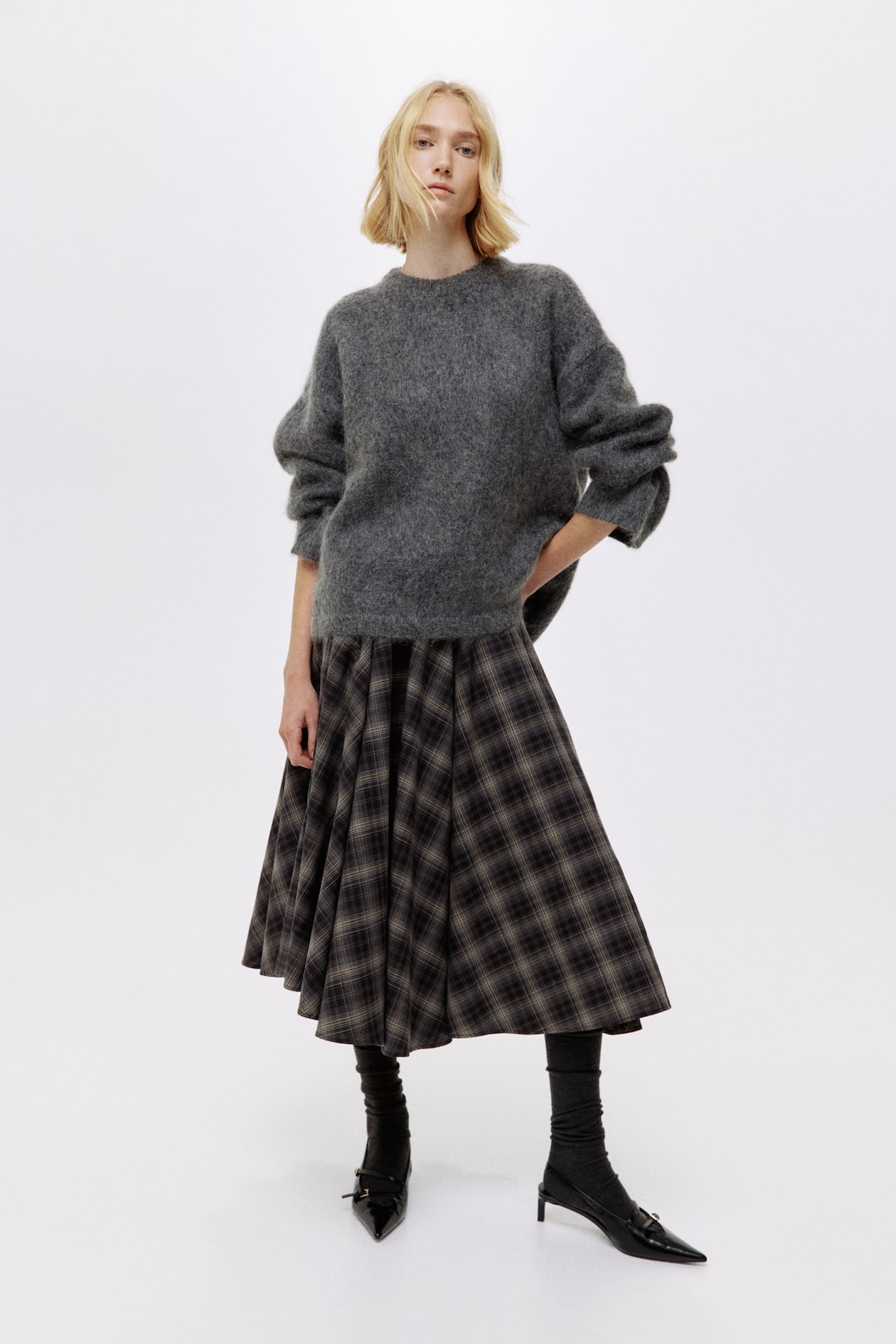Oversized Mohair-Blend Sweater - image 4