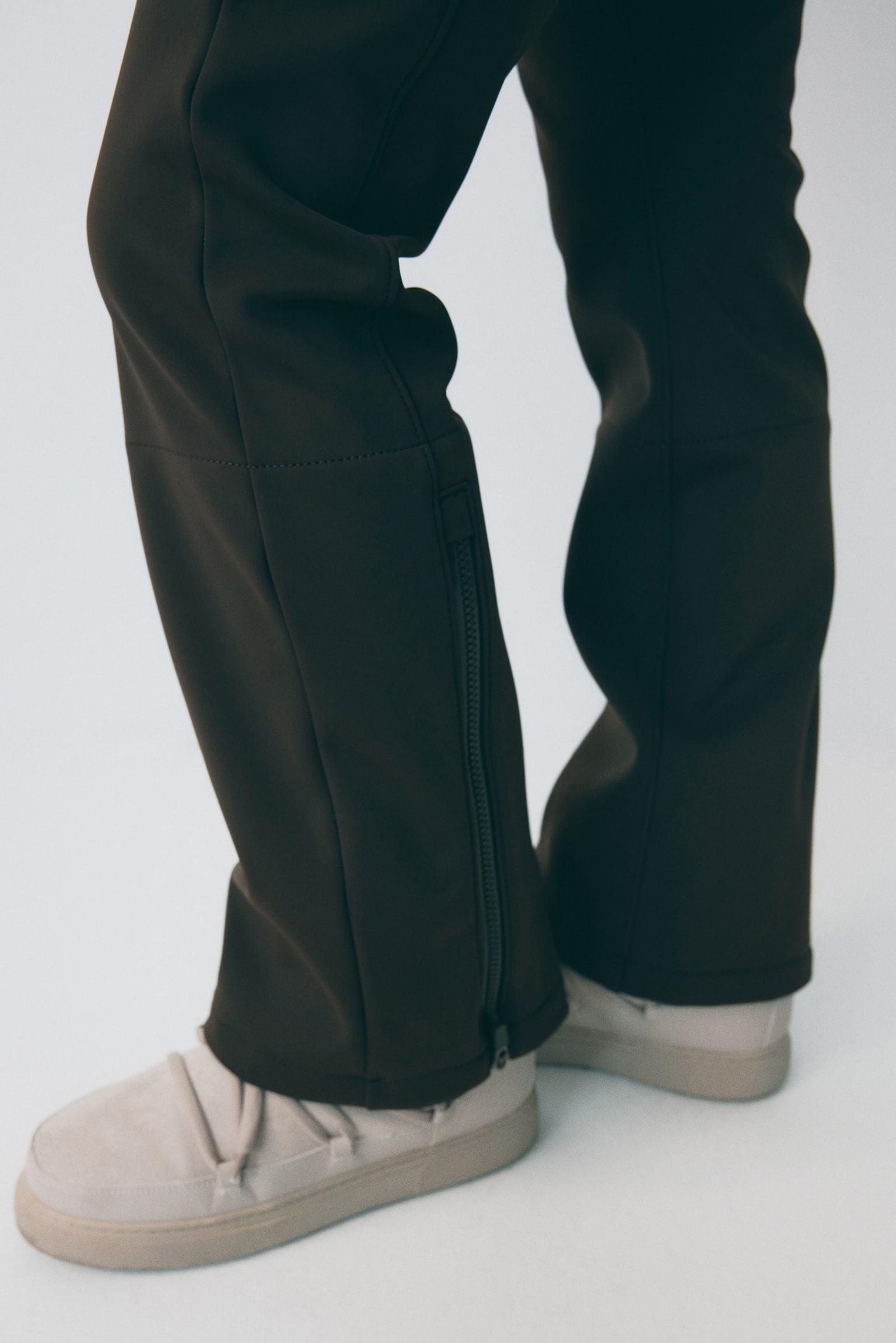 Женские брюки H&M Water-Repellent Ski Pants, цвет: Кофейный коричневый — фото 4