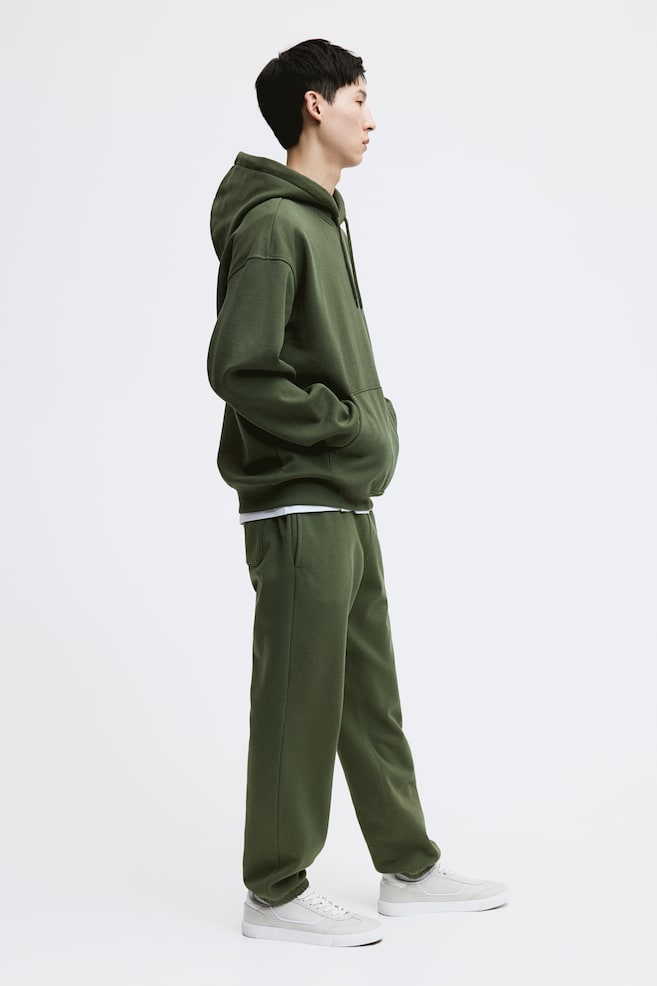 Relaxed Fit Sweatpants - Khaki green/Black/Grey marl/Light khaki green/dc - 5