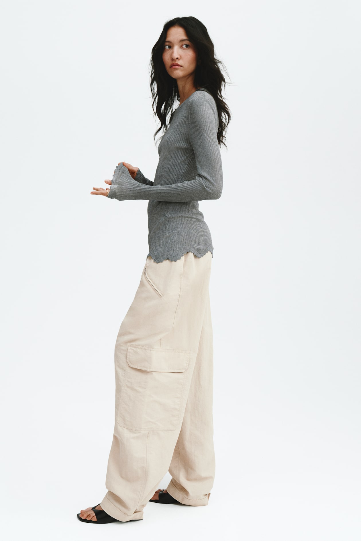 Oversized Cargo Pants - image 3