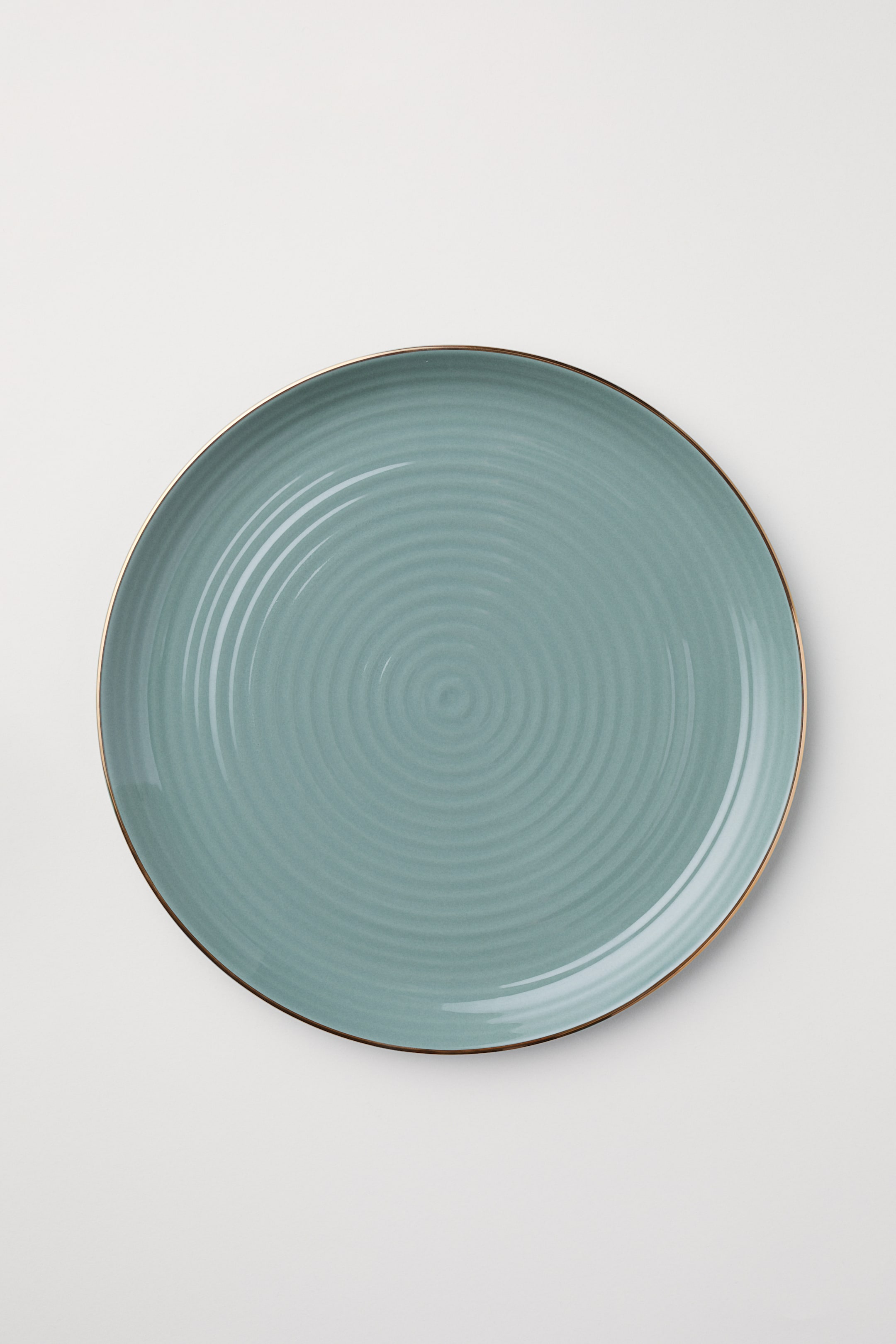 Agrandir l'image: Plat en porcelaine - Vert ancien - Home All | H&M FR 1