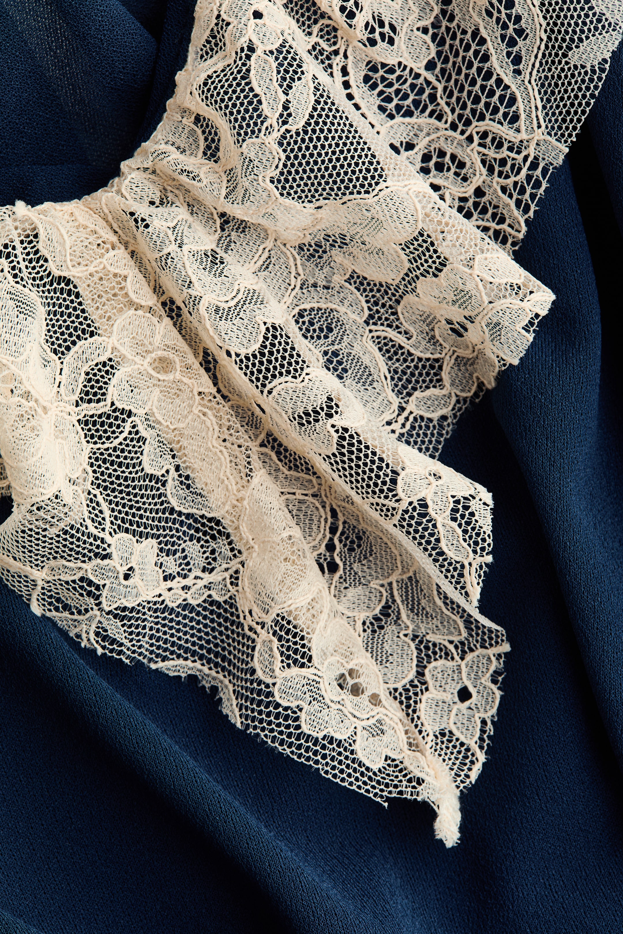 Lace-Trimmed Camisole Top