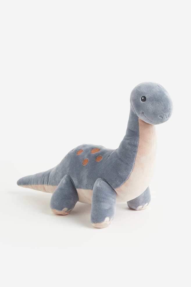 Peluche dinosaure - Bleu/brontosaure/Vert/tyrannosaure/Orange/tricératops - 1