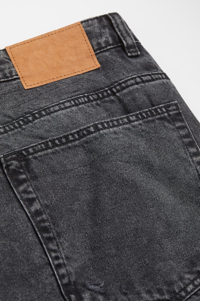 H&M+ Wide High Jeans - Dark grey - 2