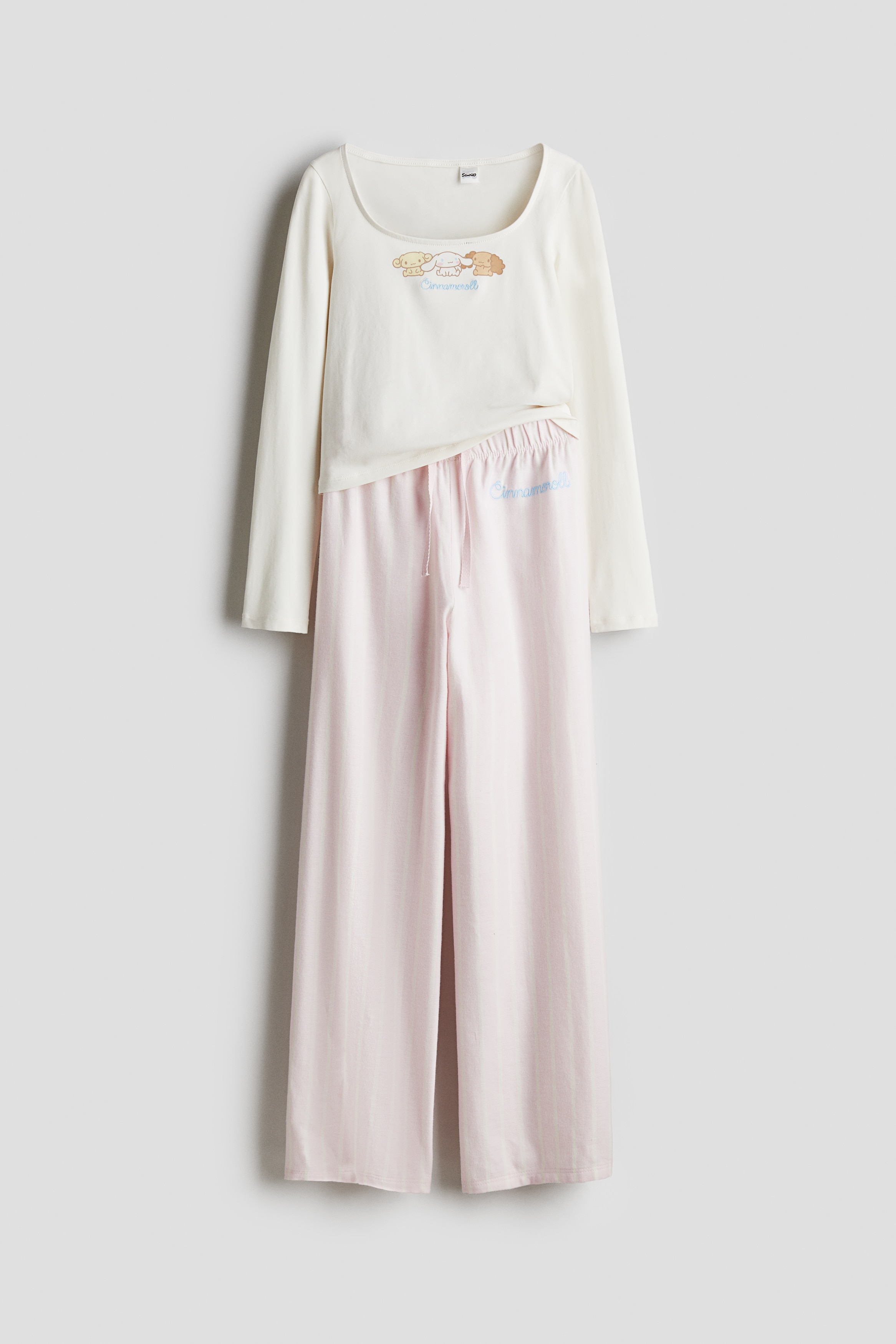 Ragazze - Rosa chiaro/Cinnamoroll Pigiama in cotone con motivi - Size: 170 (14Y+)  - H&M