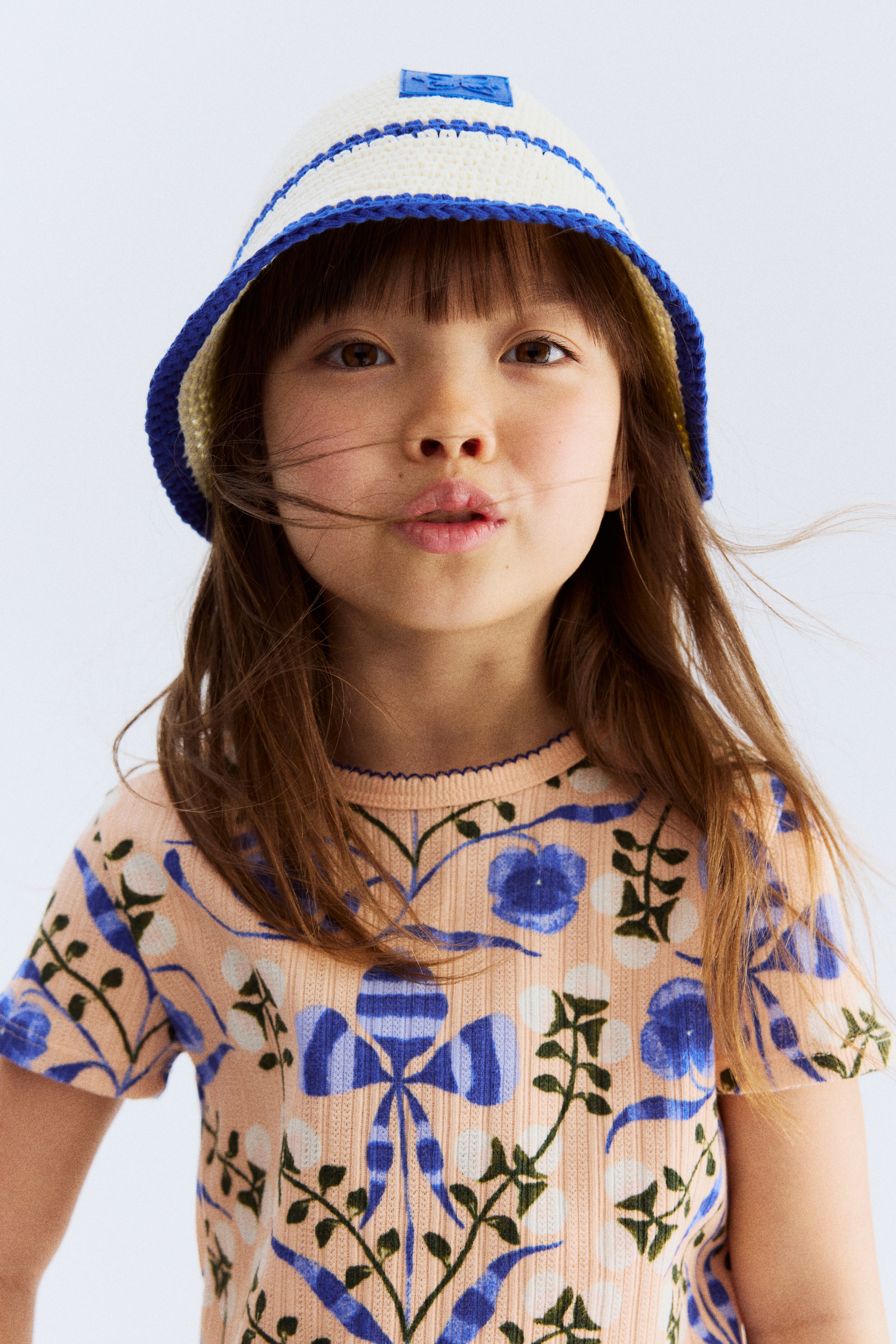 ポインテルジャージートップス - ライトブルー／デイジー - Kids