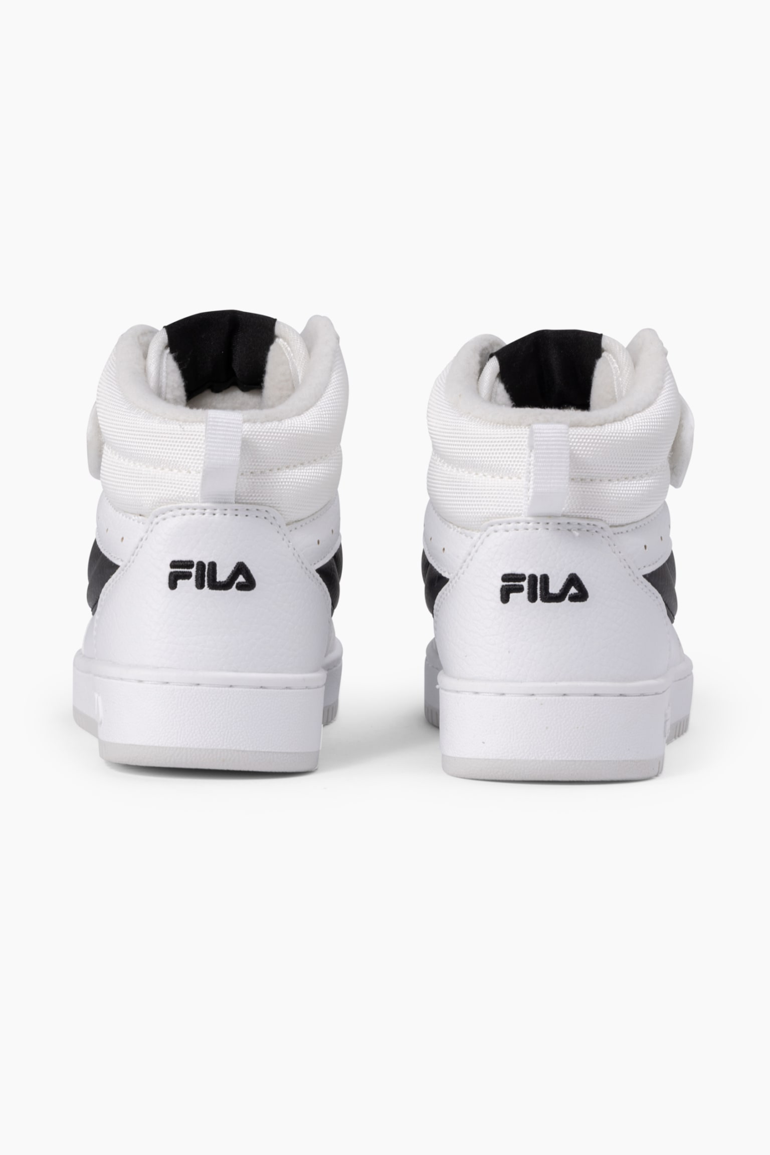 Fila Rega Nf Mid Velcro Kids Basketball  Low - White-black/Very Berry-moonlite Mauve/White-prime Blue/White-black-fila Red - 2