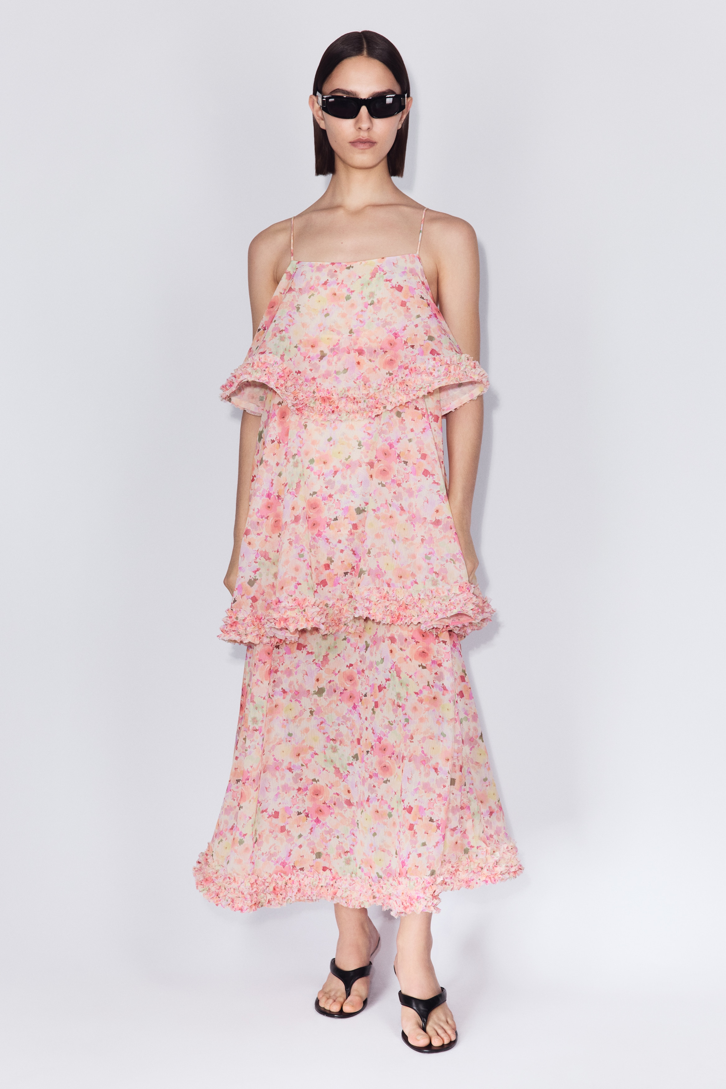 Ruffle-Detail Tiered Dress from H&M - $99
