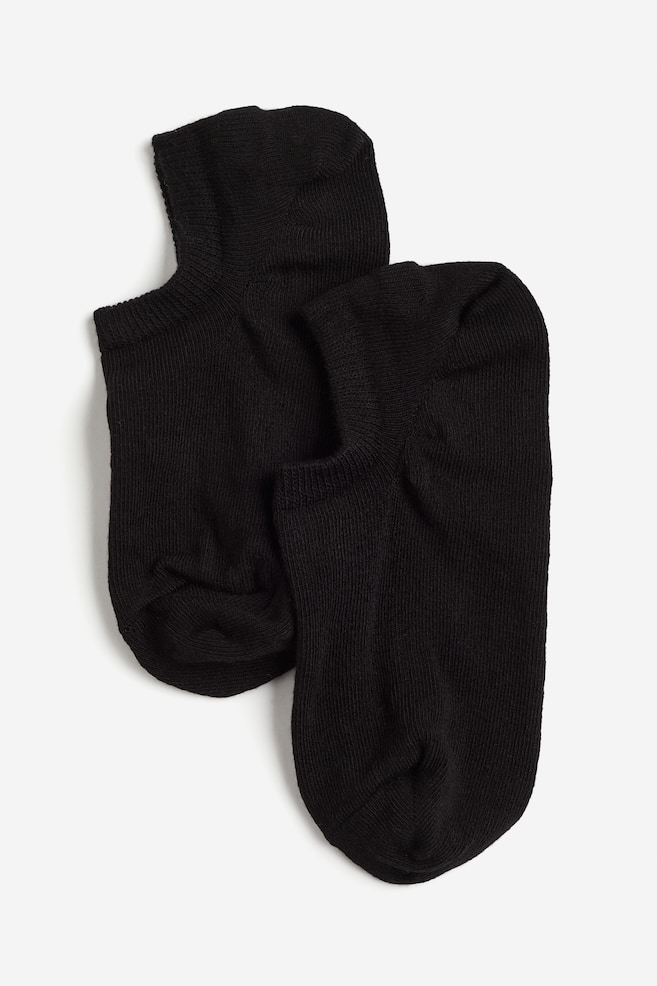 3-pack liner socks - Black/Light beige marl/Grey marl - 2