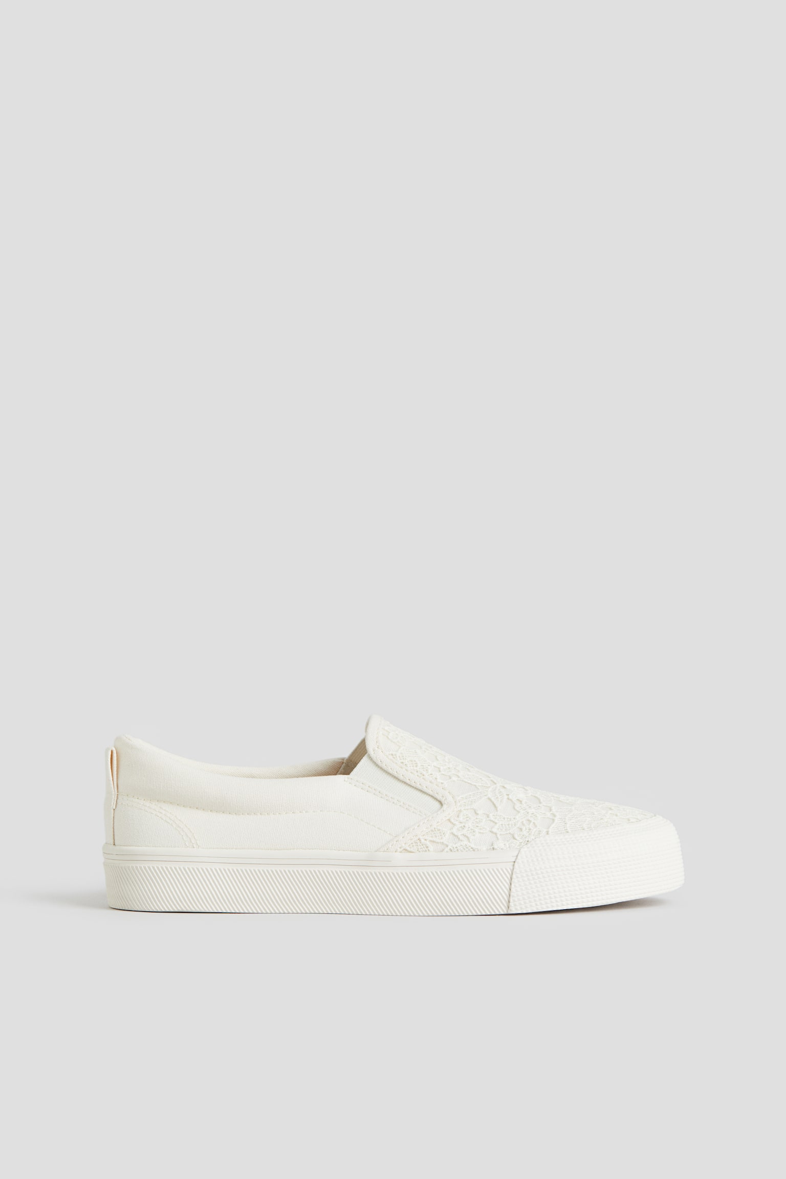 Slip-on trainers - White/Ecru/Navy blue/Block-coloured - 4