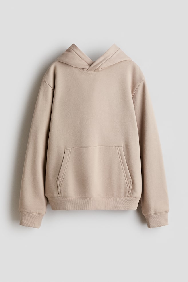 Hoodie - Beige/Dunkelgrün/Hellgraumeliert/Marineblau/Schwarz/Dunkelgrau/Dunkellila/Knallblau - 1