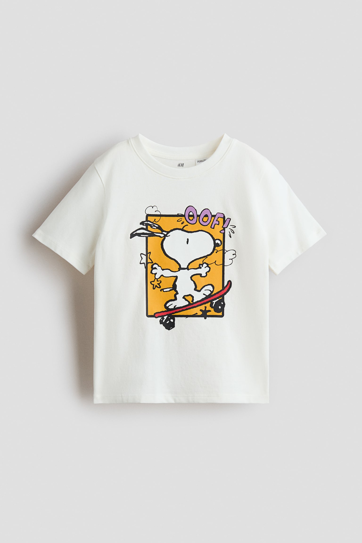 Printed T-Shirt - Cream/Snoopy/Navy blue/Snoopy/Yellow/Snoopy/Bright blue/Snoopy