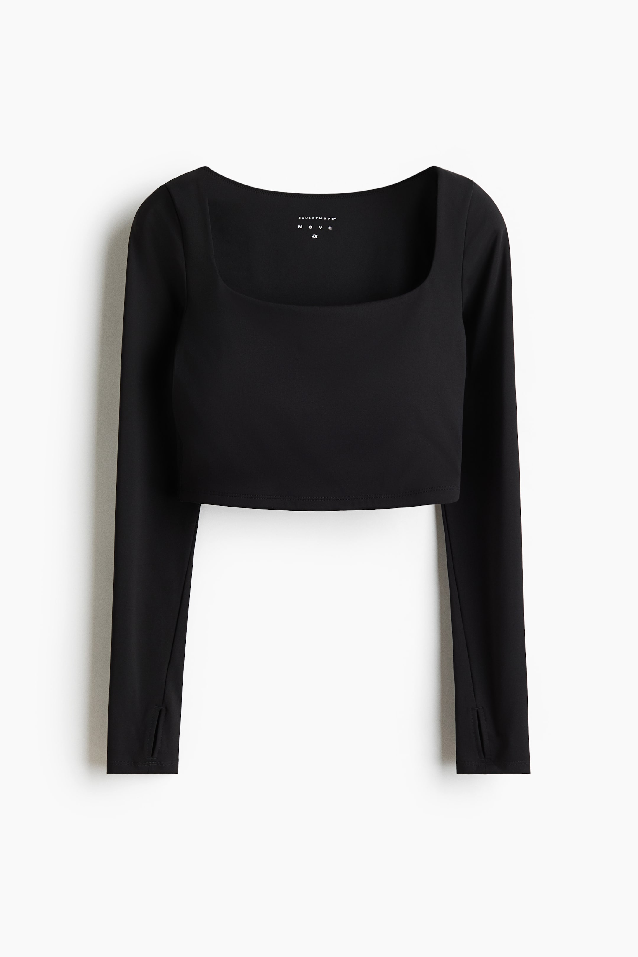 View larger image: Sports top with SculptMove™ - Black - Ladies | H&M IN 7