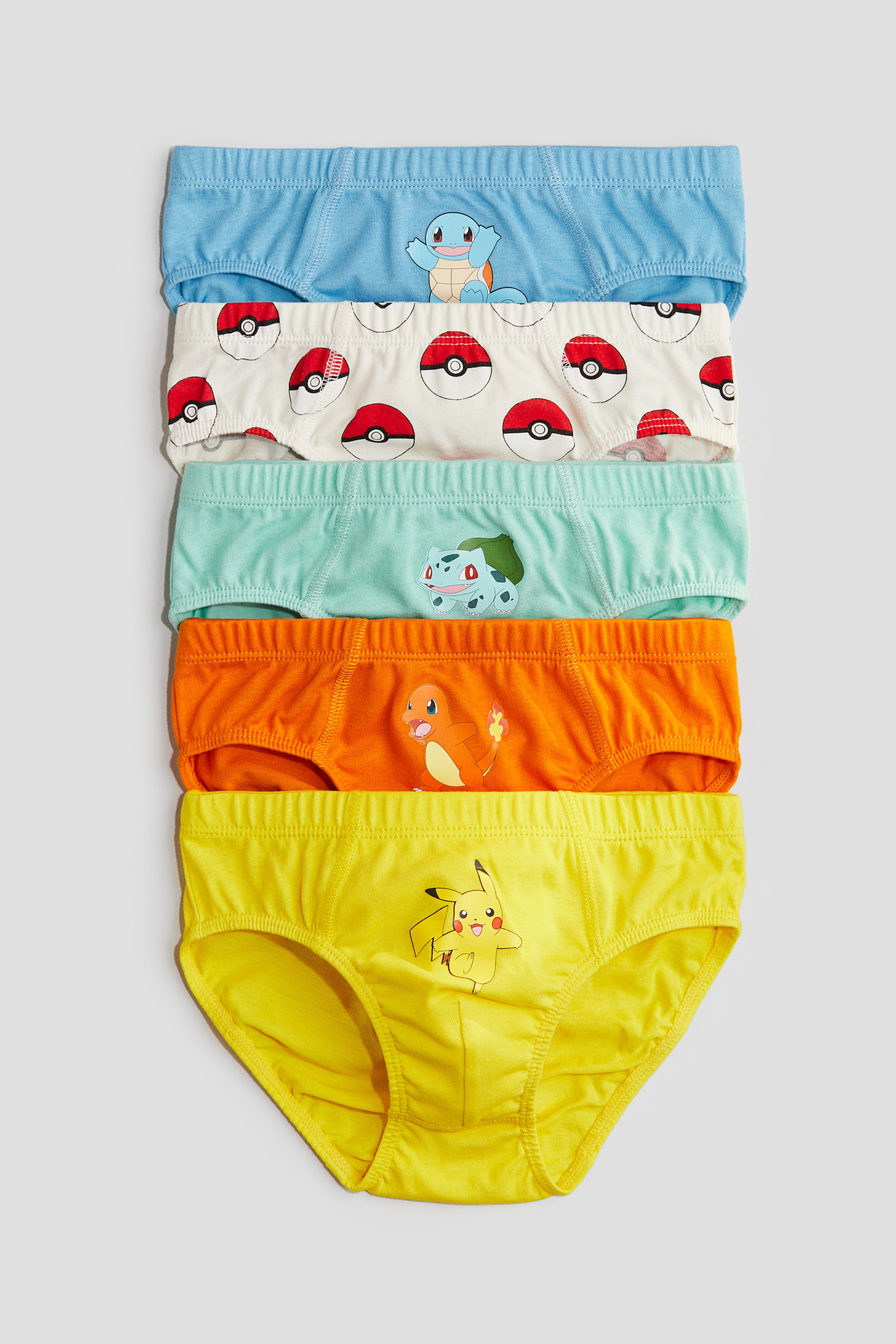 5-pack Printed Boys’ Briefs