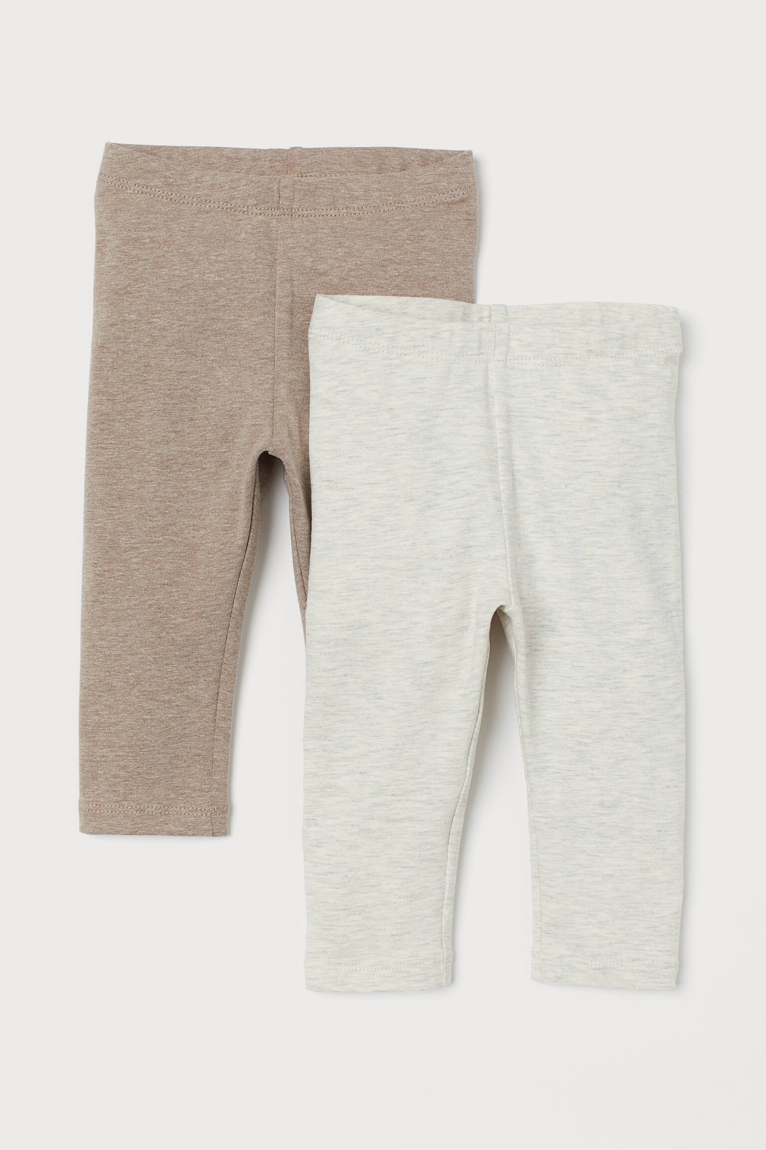 Leggings 2 pezzi - Beige mélange/Viola chiaro/rosa chiaro/Greige/crema/Verde chiaro/grigio scuro/Nero/grigio chiaro/Rosa chiaro/bianco/Rosa polvere chiaro/beige/Beige chiaro/rosa chiaro