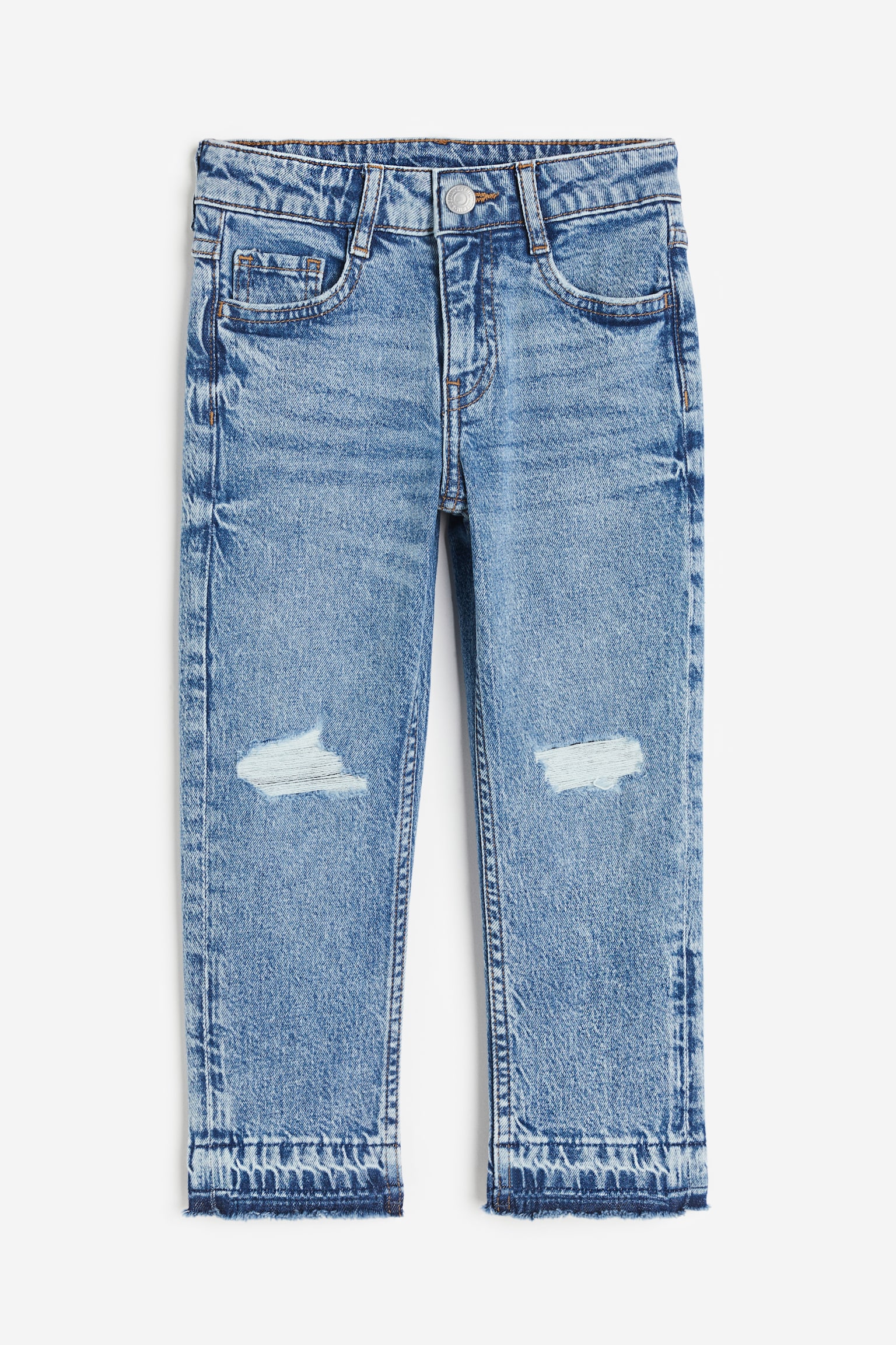 Straight Leg Jeans - Denim blue/Denim blue/Dark denim blue/Denim blue/Light denim blue - 1