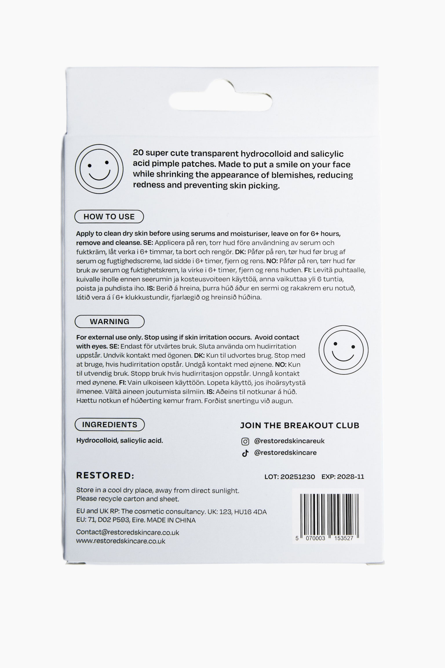 The Clear Patches - Transparent - 3