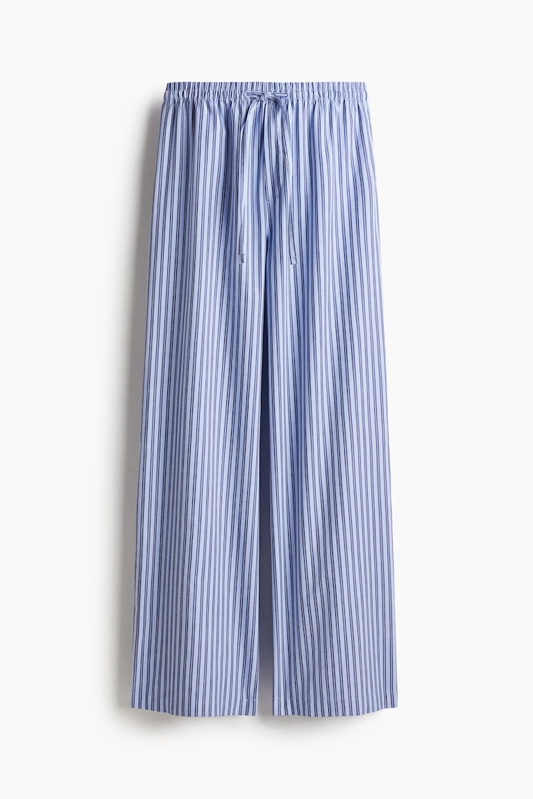 Pamučne pantalone s učkurom