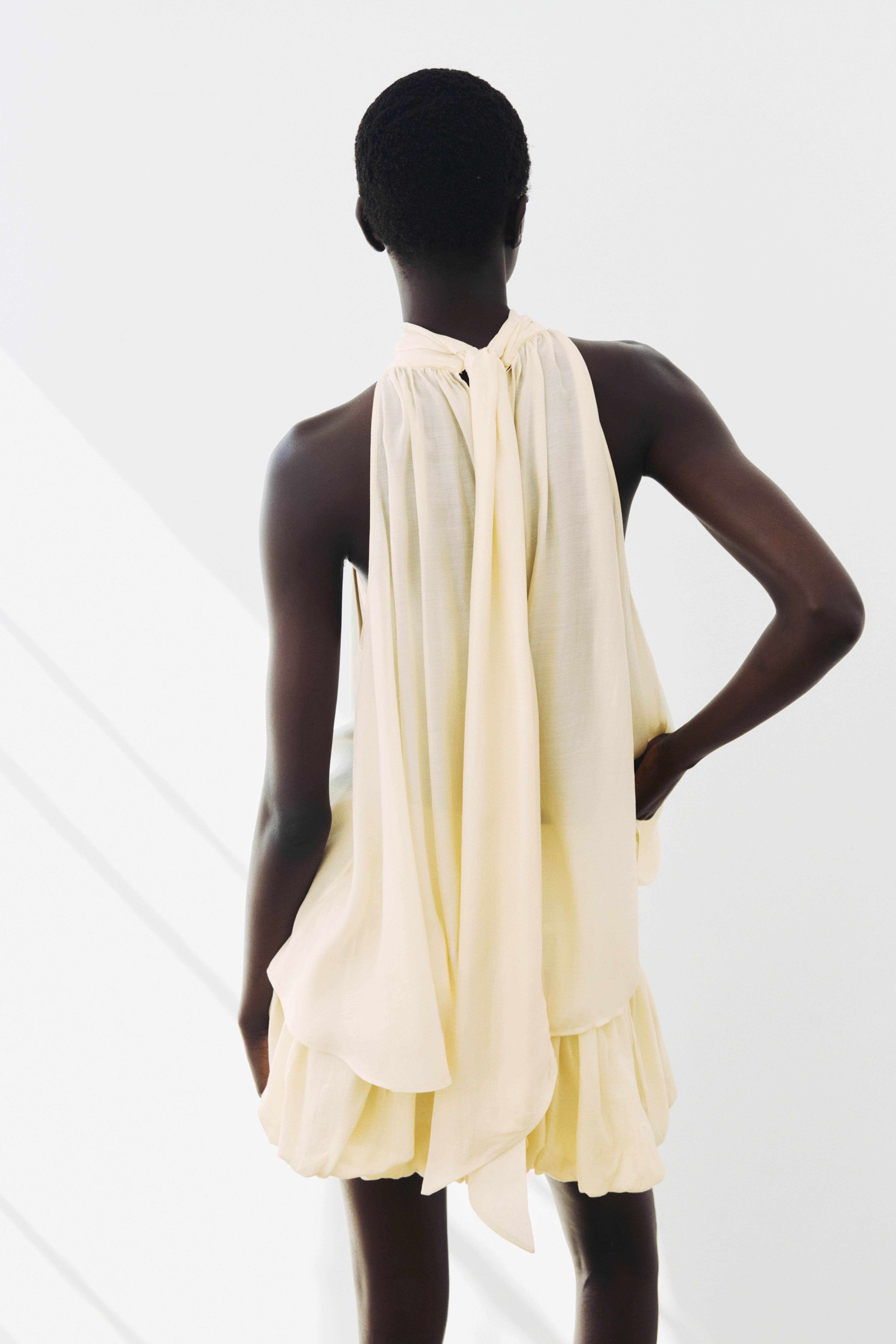 Sleeveless Cupro-Blend Top