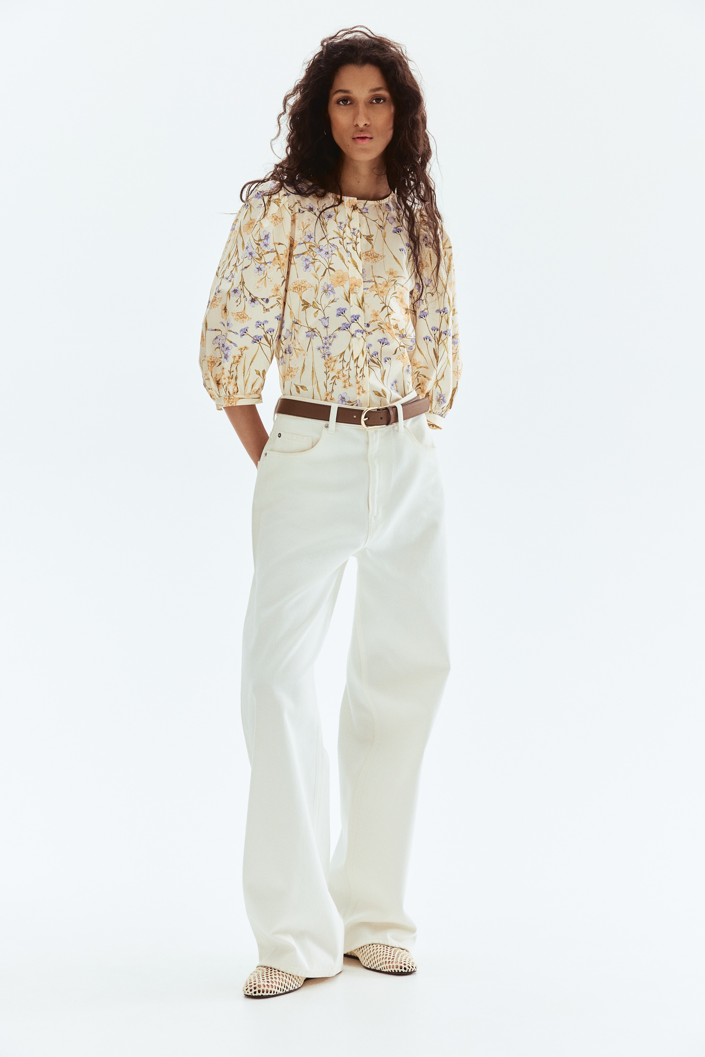 Poplin blouse