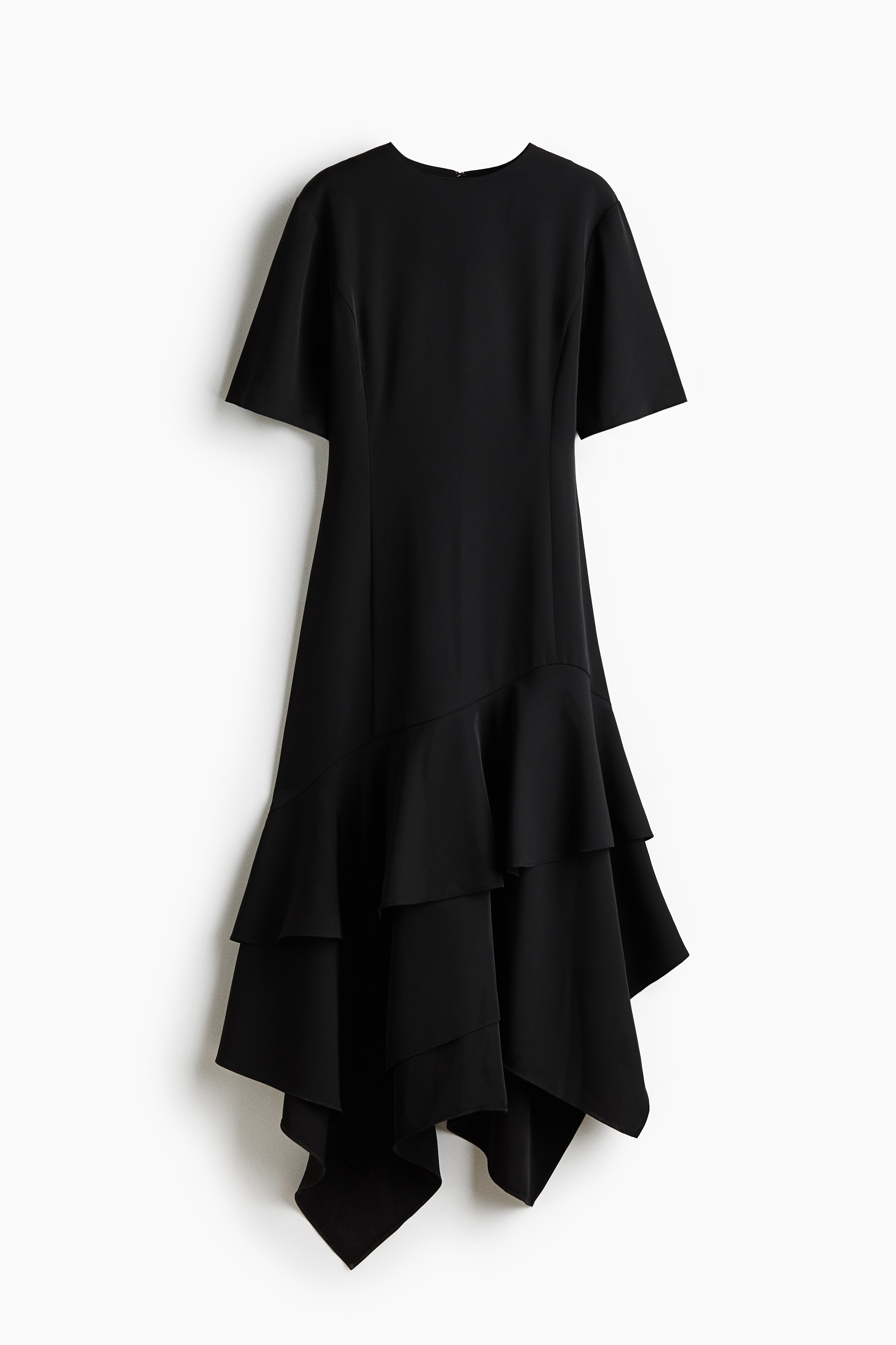 Asymmetric dress - Black