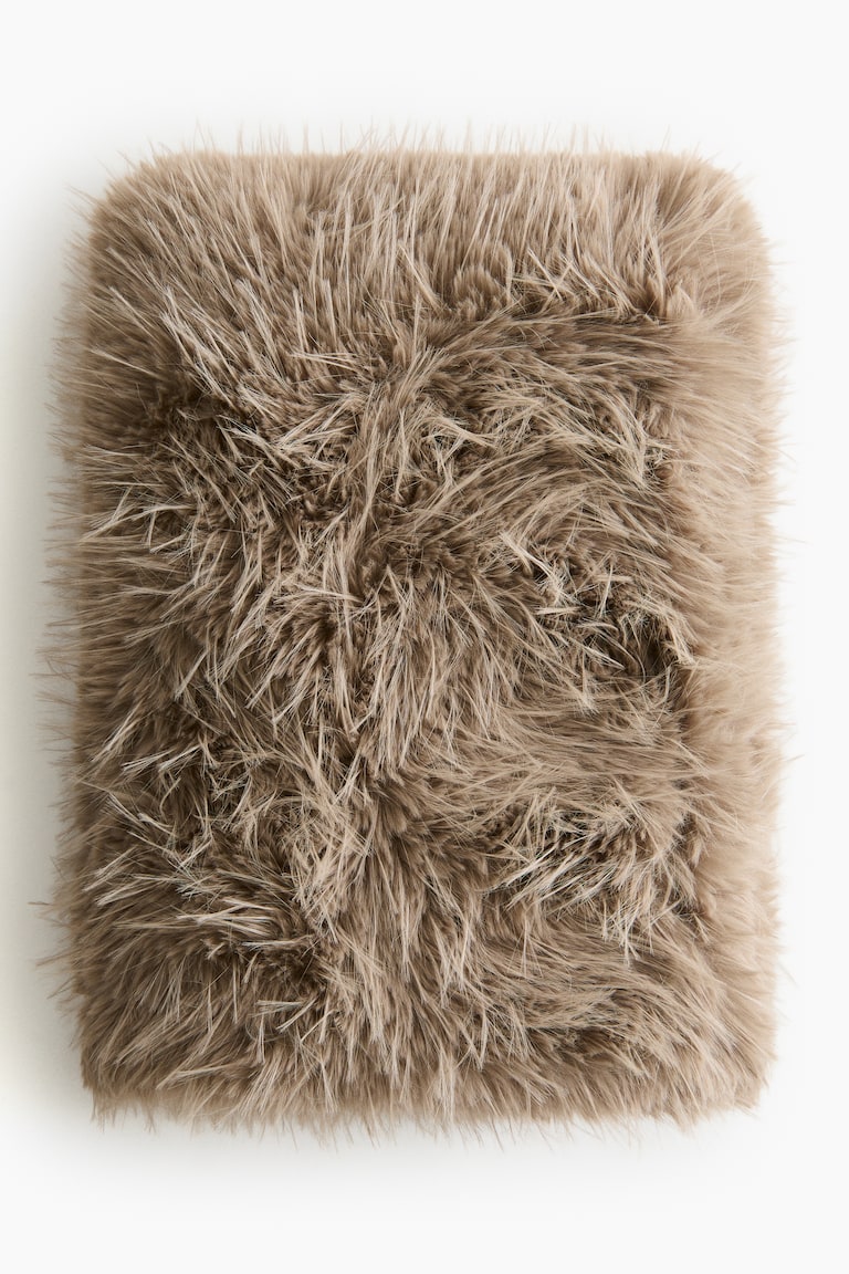 Plaid duveteux - Beige - Home All | H&M FR