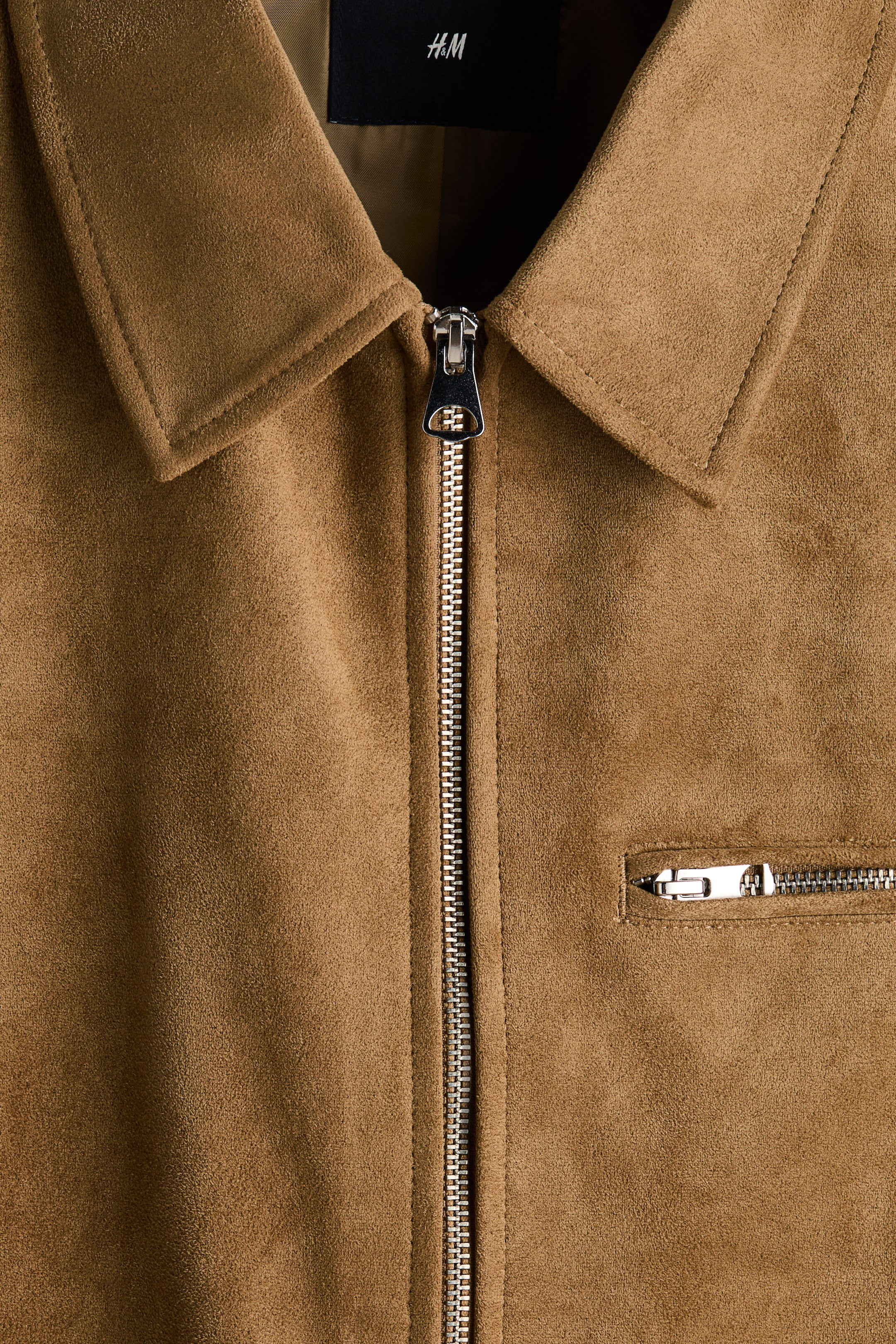 拡大画像を表示: 襟付きジャケット - ダークベージュ - Men | H&M JP 3