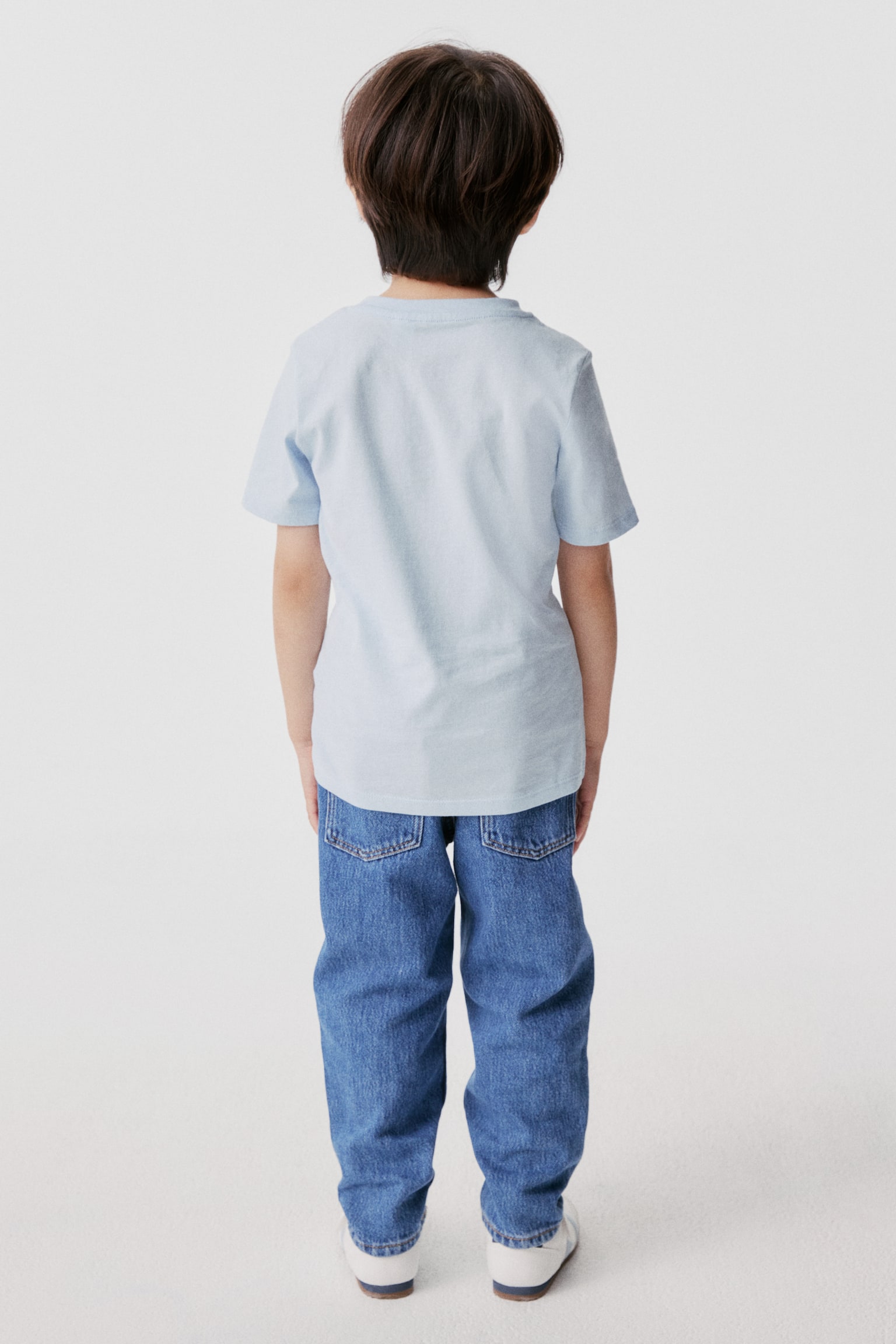 Áo thun cotton in hình - Xanh dương/Phi vụ động trời/Màu trắng/Phi vụ động trời/Màu trắng/Phi vụ động trời/Màu hồng/Phi vụ động trời - 4