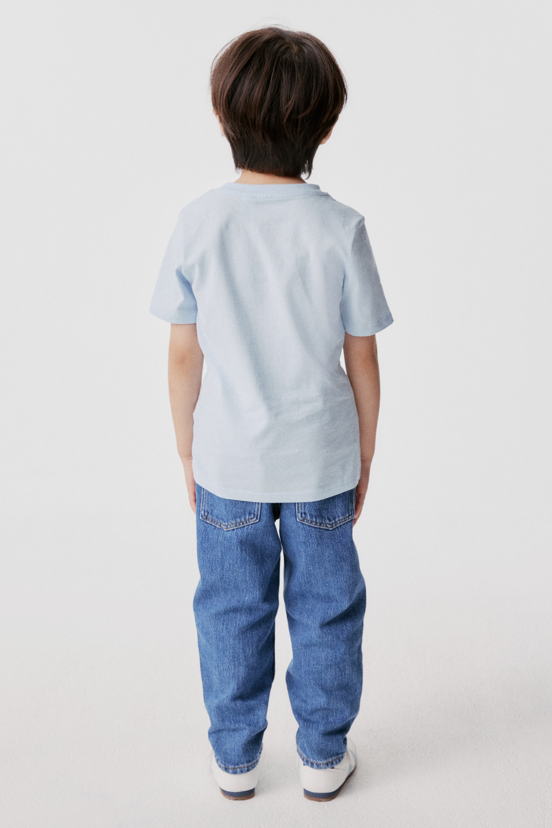 View larger image: Printed cotton T-shirt - Light blue/Zootopia - Kids | H&M HK 4