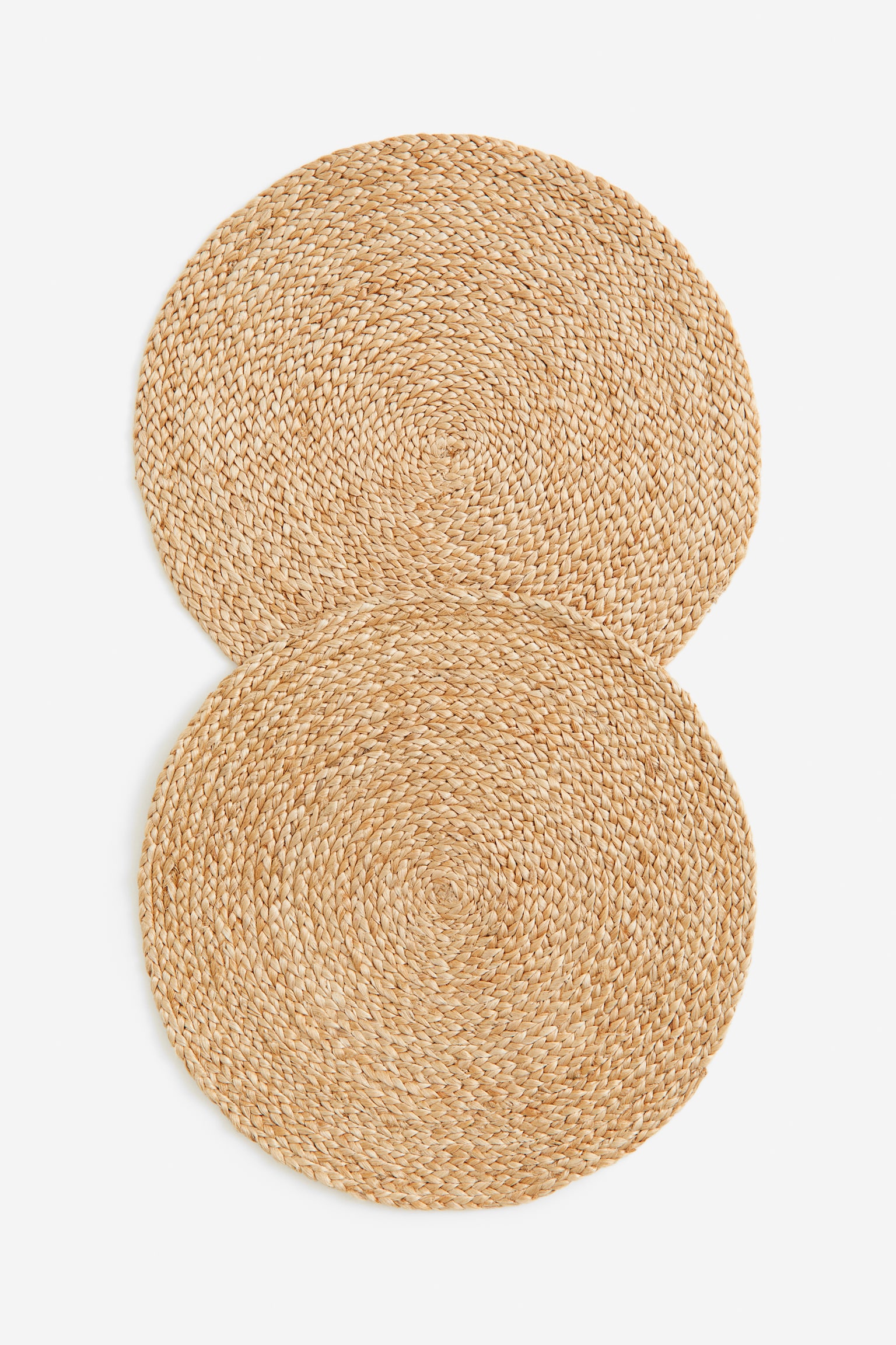 2-pack jute place mats - Beige - 1