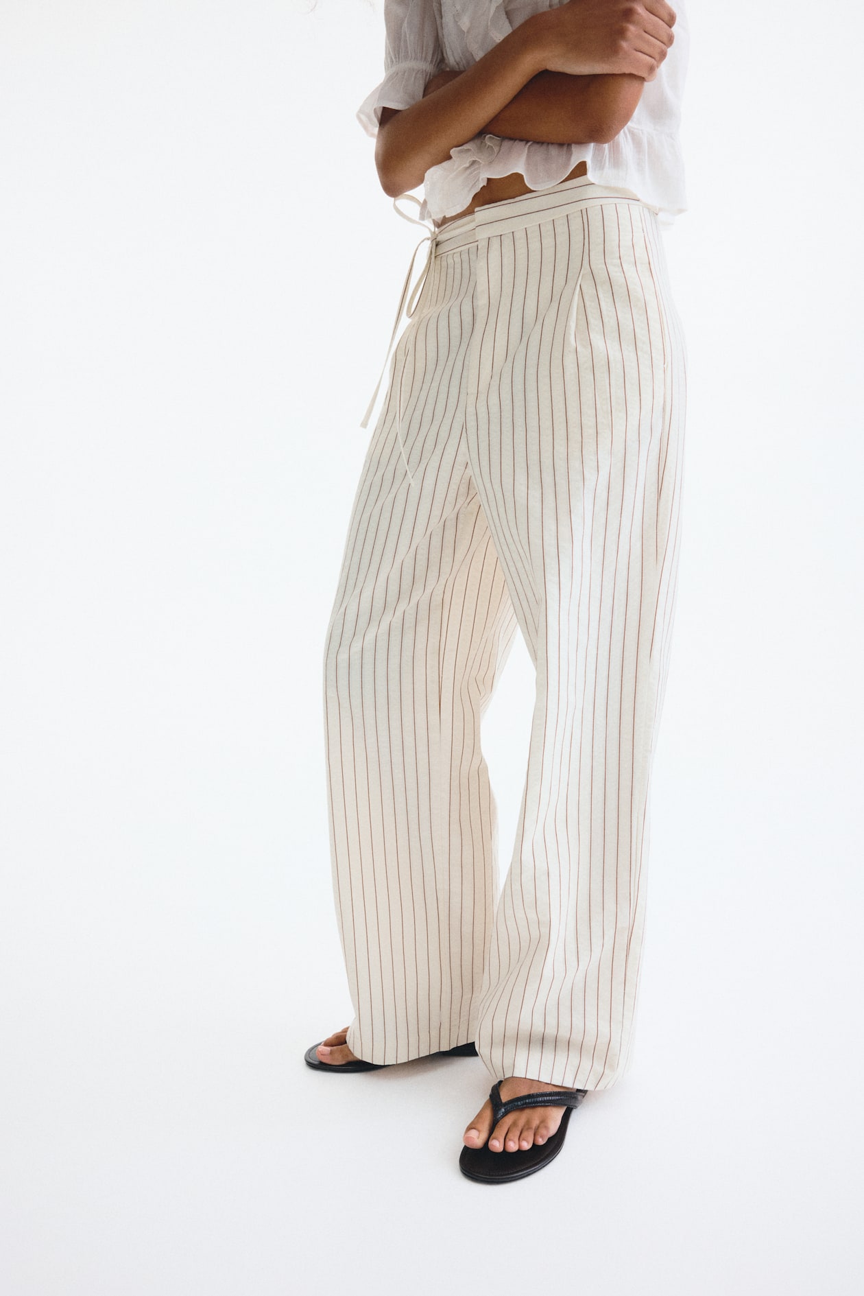 Tie-Detail Pants - image 3