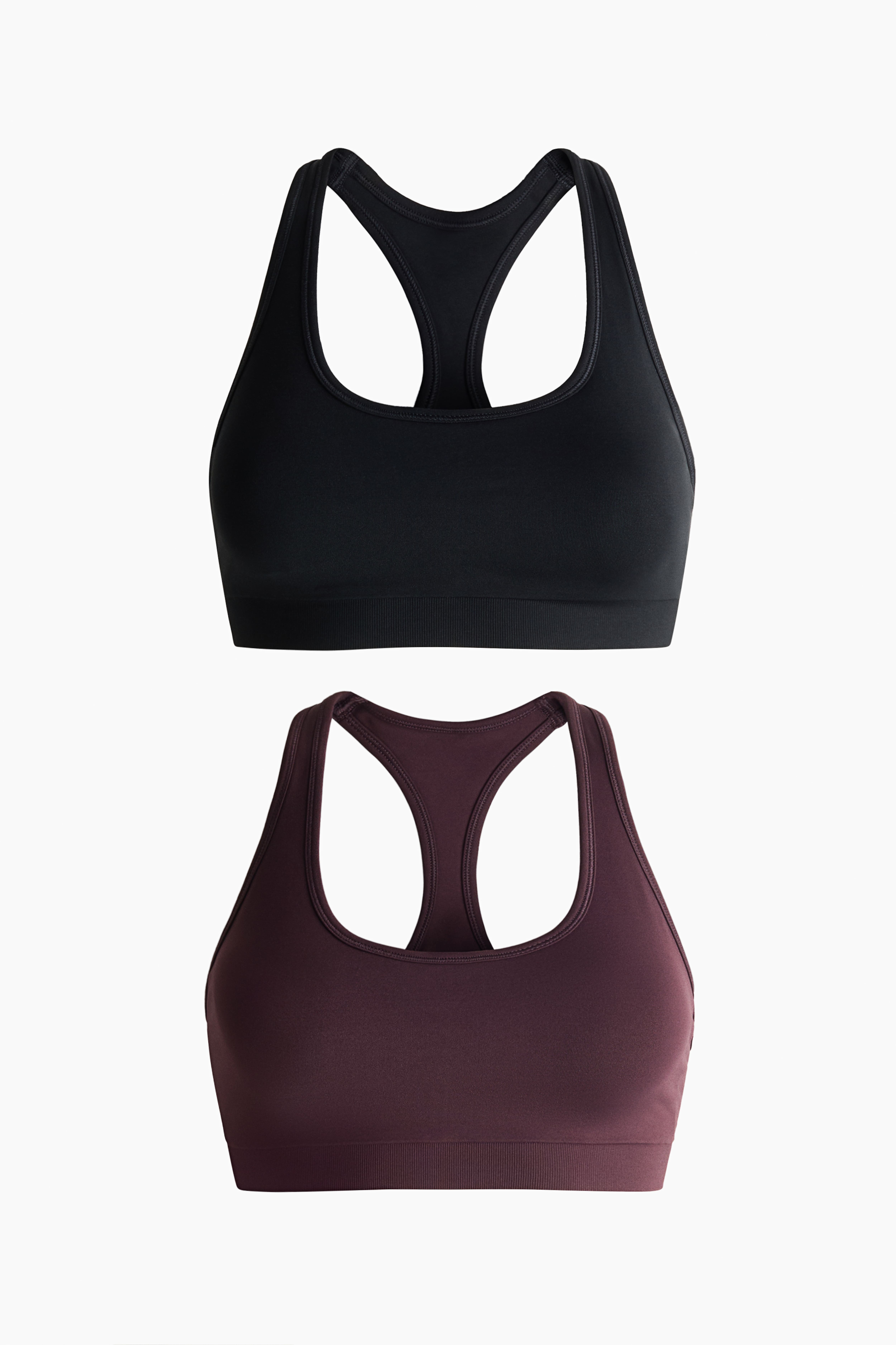 Lot 2 soutiens-gorge sport sans coutures DryMove🅪