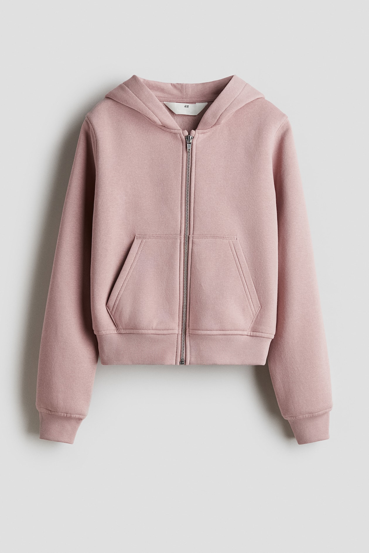 Dusty pink Hooded Jacket for kids | H&M US