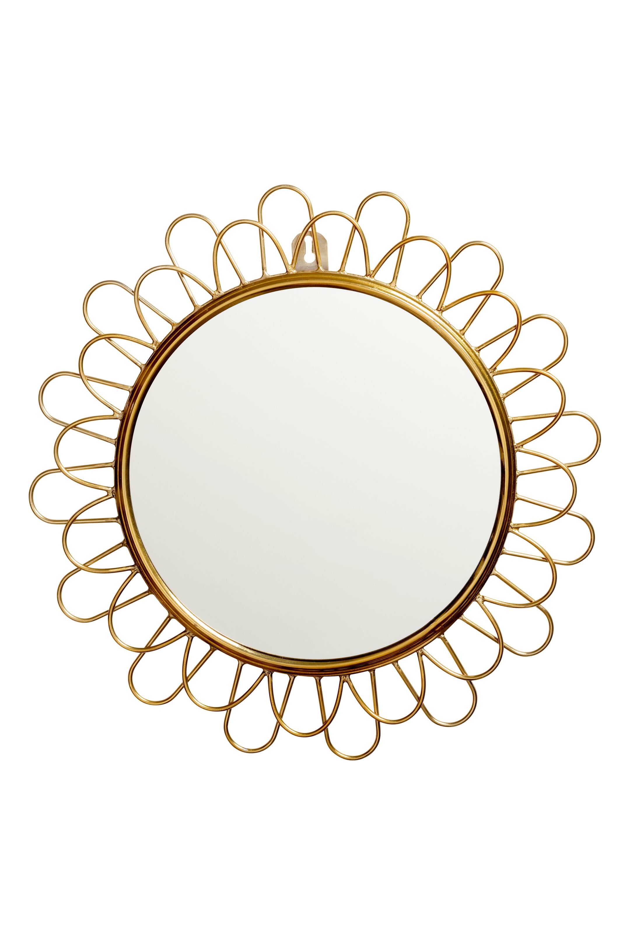 Zobacz większy obraz: Okrągłe lusterko - Złoty - HOME | H&M PL 1