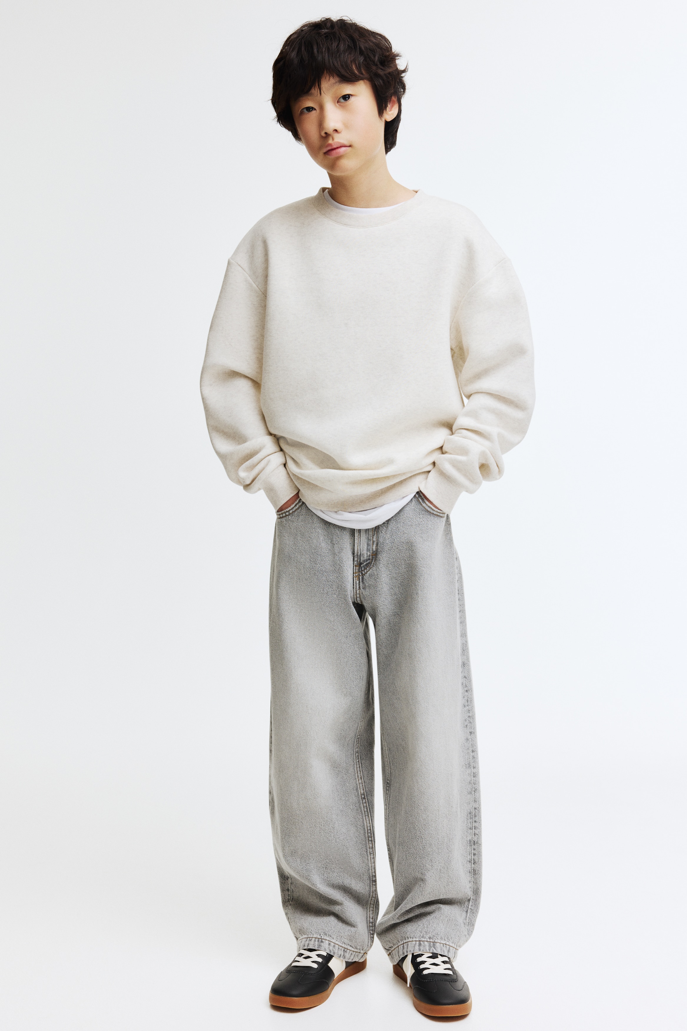 Baggy Fit Jeans - Light denim gray/Washed black/Light denim blue/Dark denim blue/Light denim blue/Dark denim blue/Gray/Light denim blue/Dark gray/Washed black